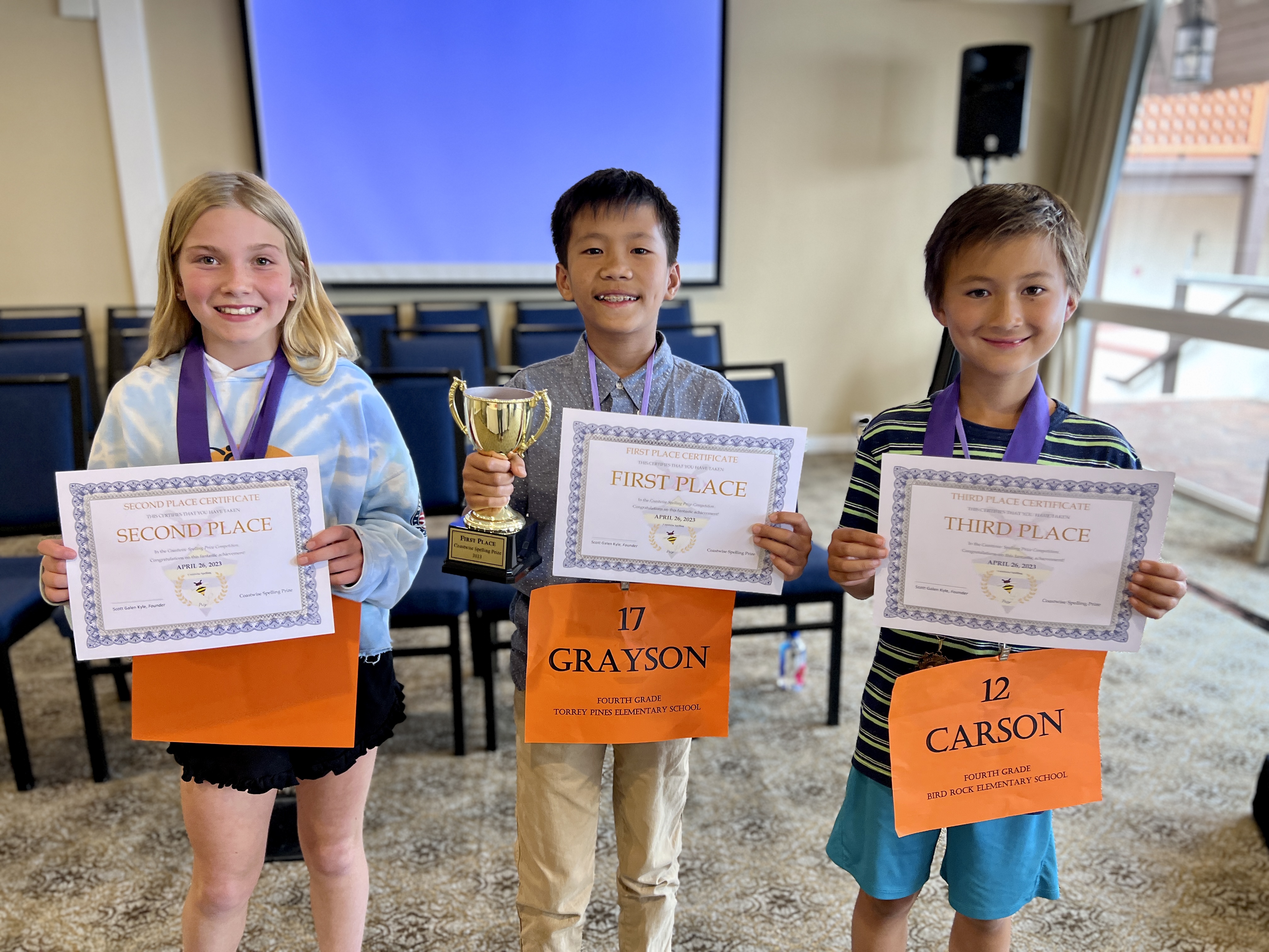 La Jolla students show their spelling stuff at local bee - Vimarsana News