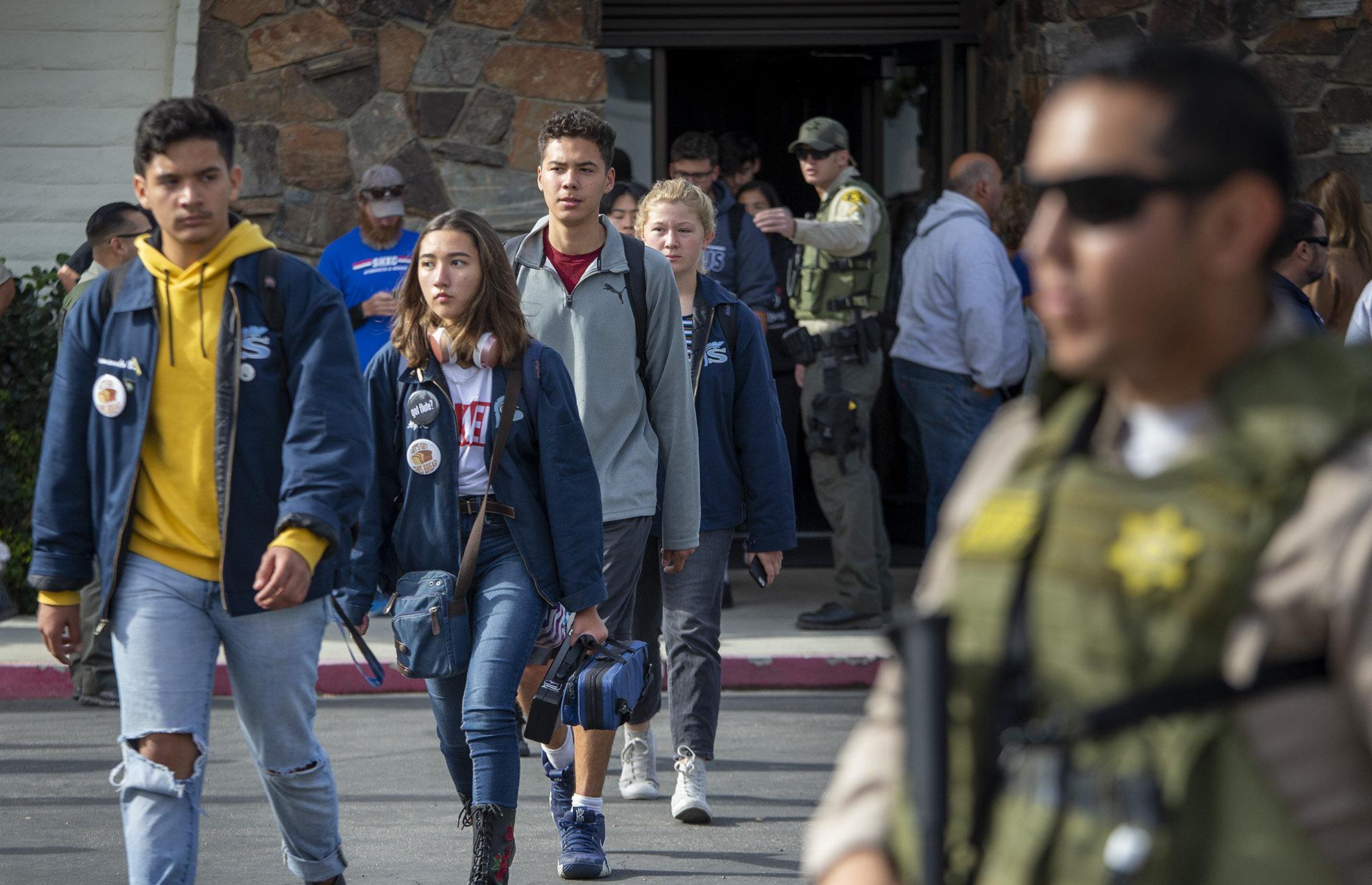 column: three years after being shot at school, this teen has made our survival her fight
