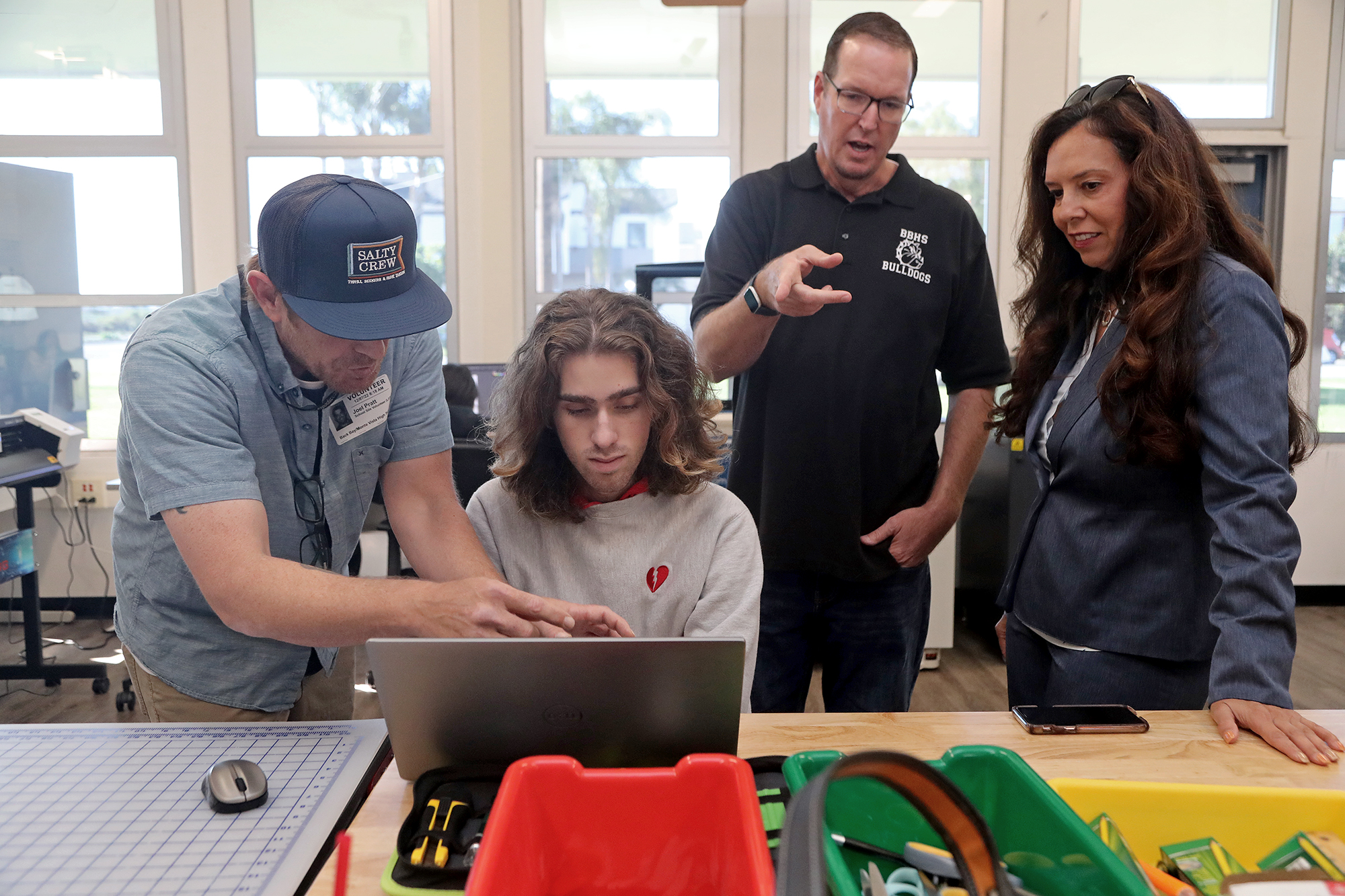 Students at Back Bay High School design their futures at campus Spyder - Vimarsana News
