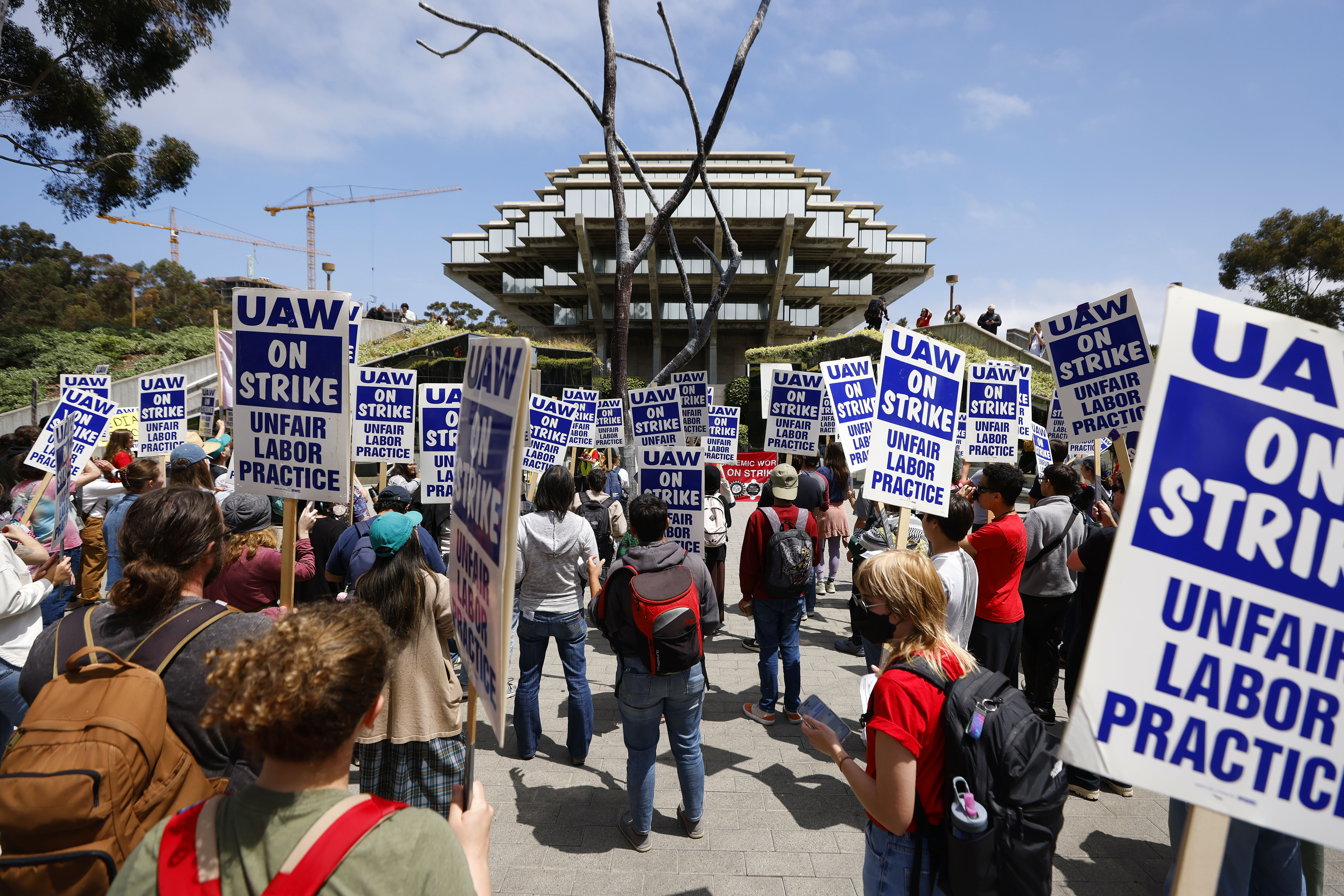 Labor strike begins at UC San Diego - The San Diego Union-Tribune - Vimarsana News