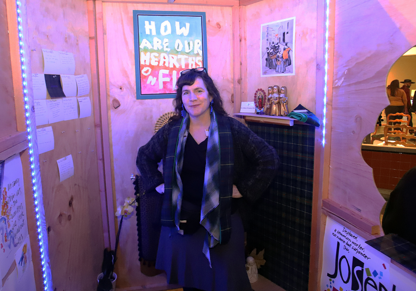 An art installation in Santa Ana centers around the habit of sisters' activism - Vimarsana News