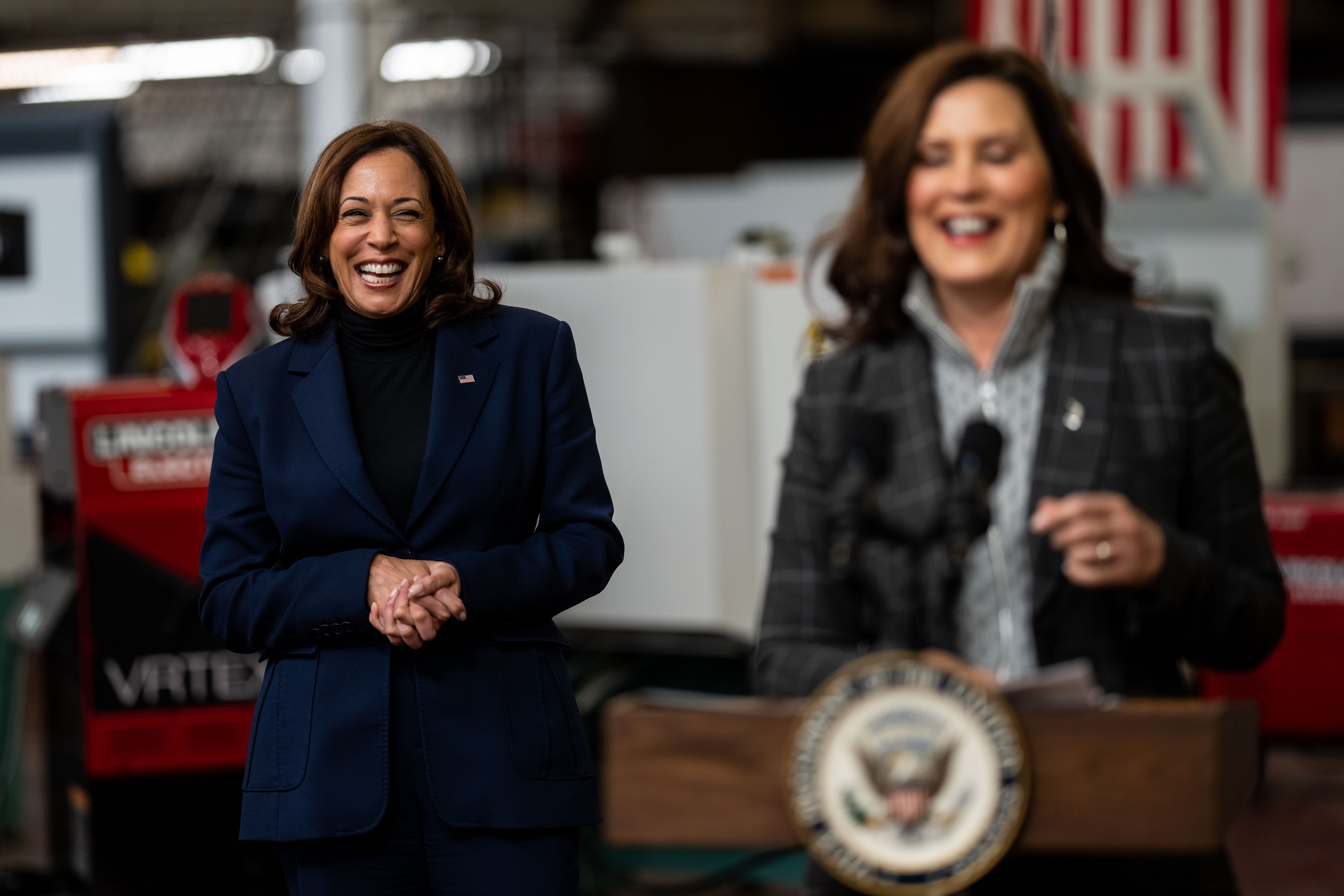 Kamala Harris Fights Gretchen Whitmer In Potential 2028 Preview - US ...