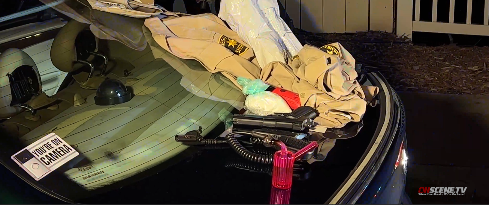 Police find sheriff's gear when they pull over a driver wearing ballistic vest in Bay Terraces - Vimarsana News