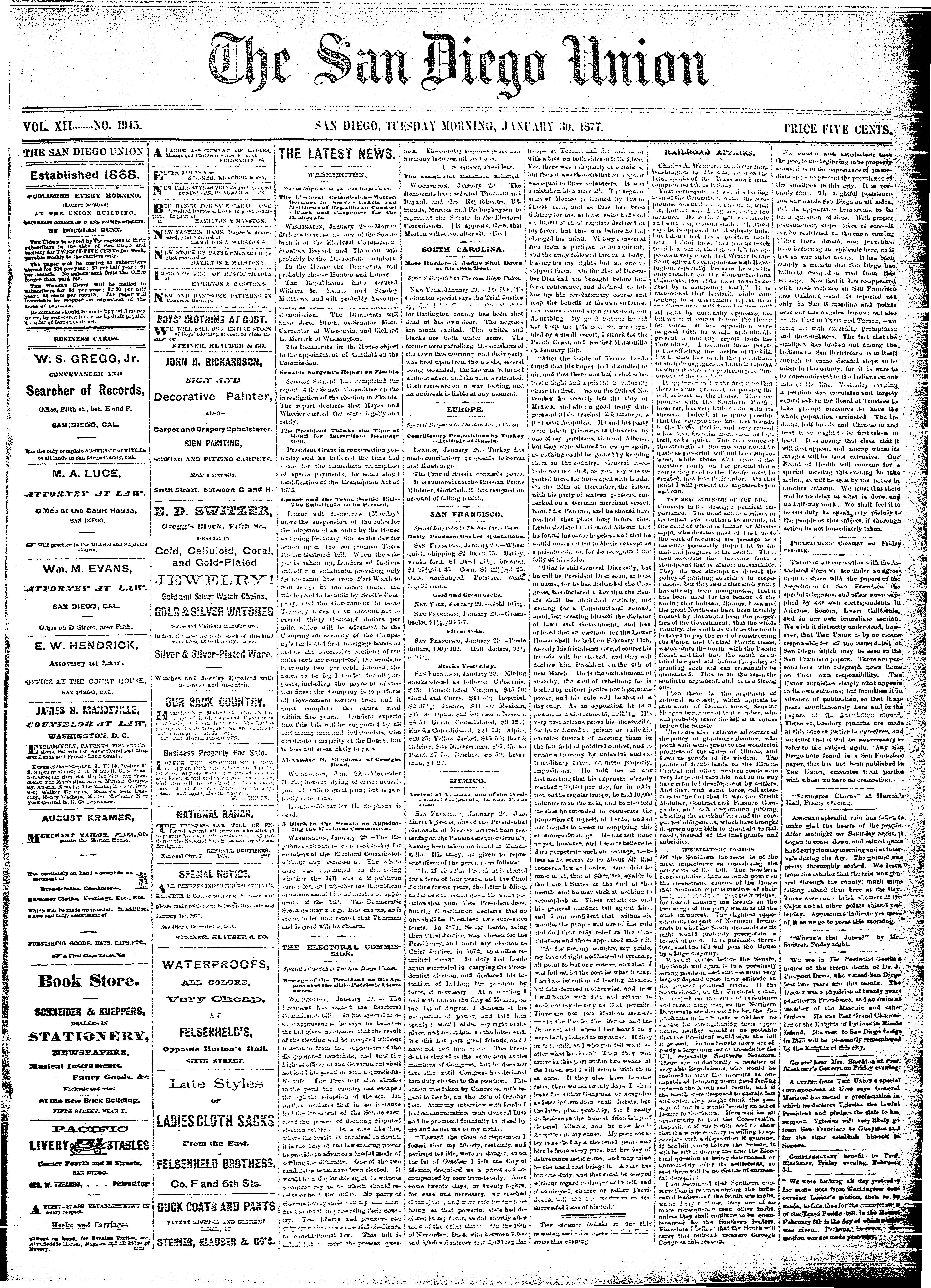 From the Archives: San Diegans petitioned for smallpox vaccination 145 years ago - Vimarsana News