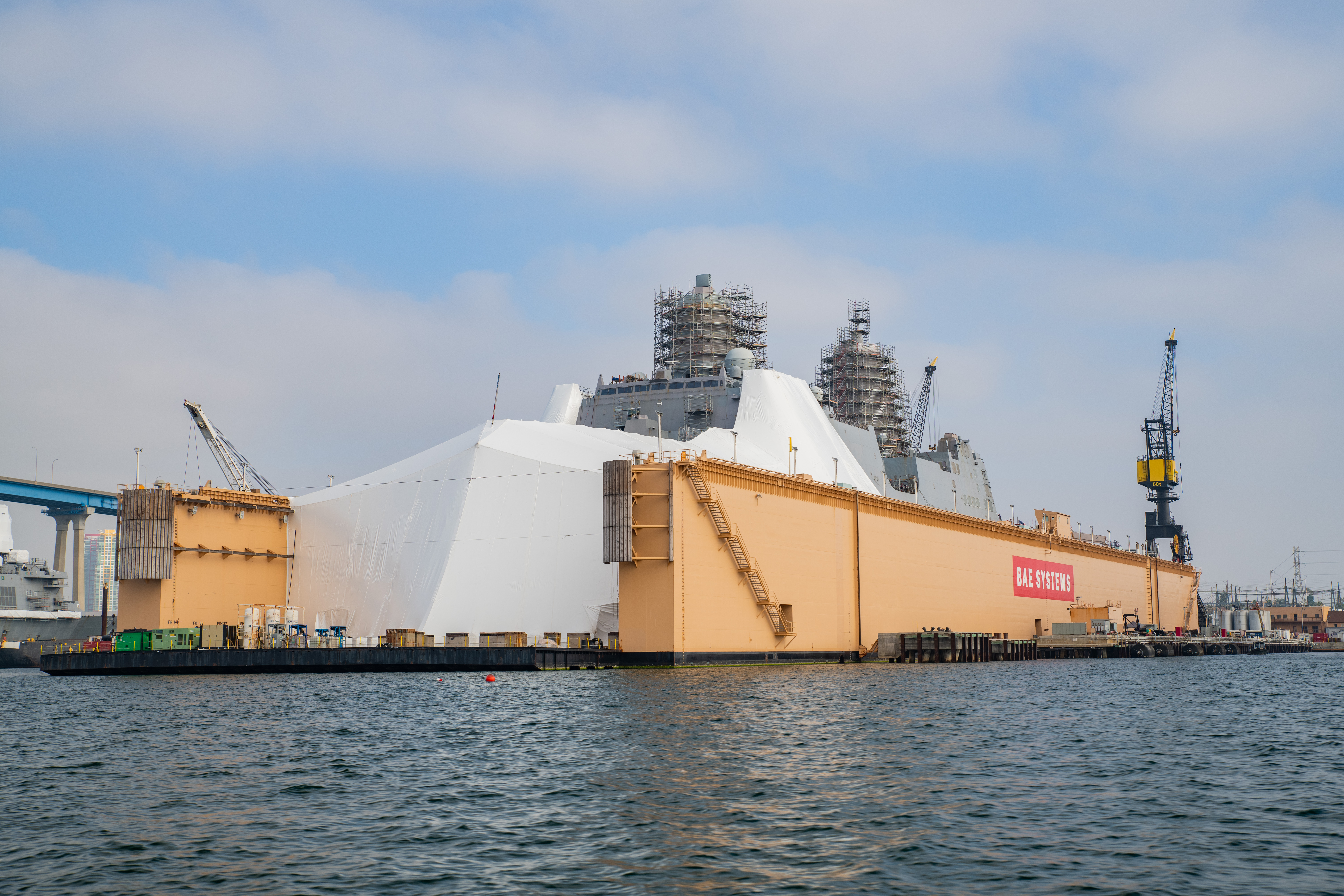 BAE's San Diego shipyard will get an $11M makeover - Vimarsana News