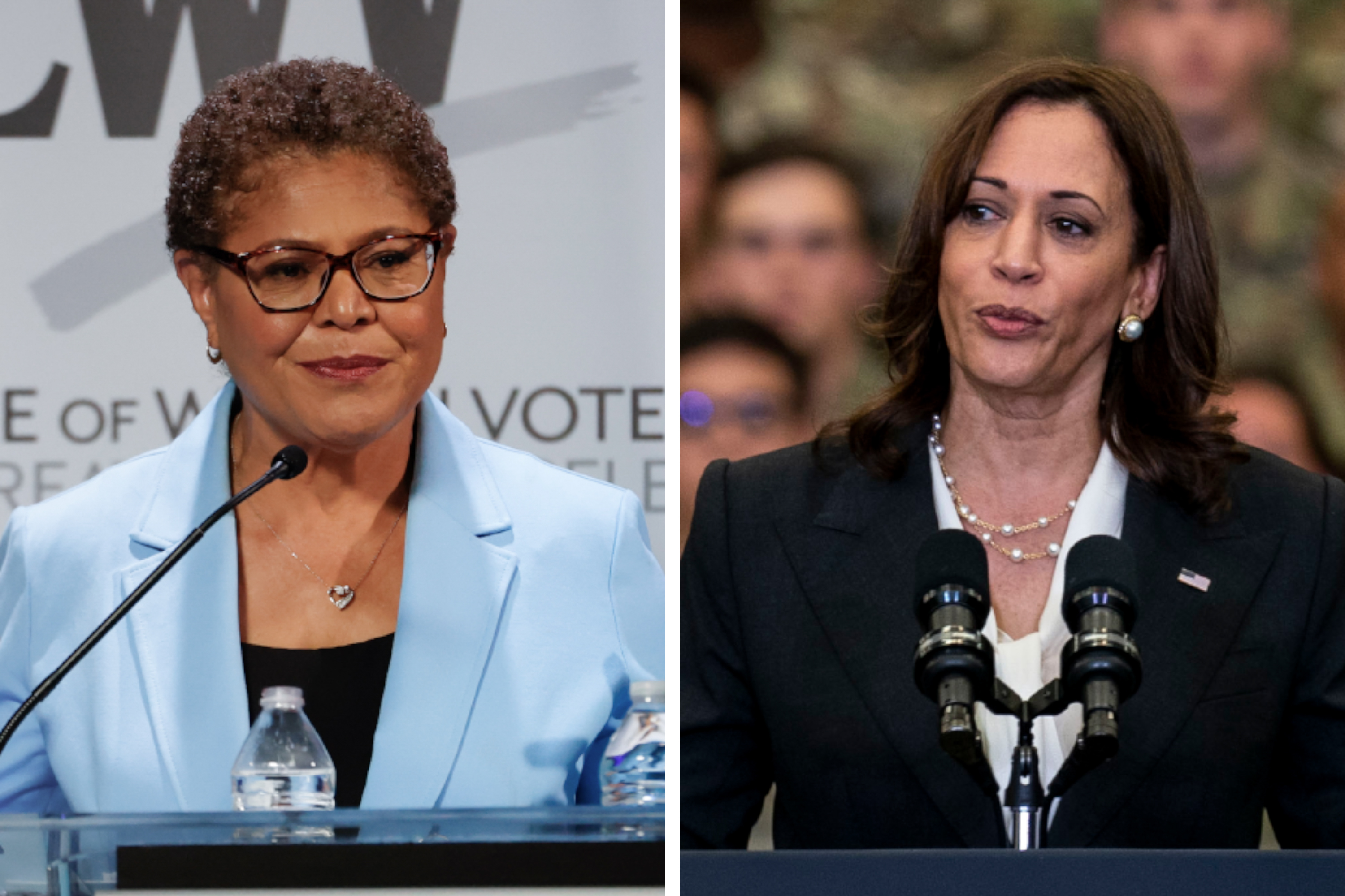 Essential Politics: Are Karen Bass and Kamala Harris frenemies? - Vimarsana News