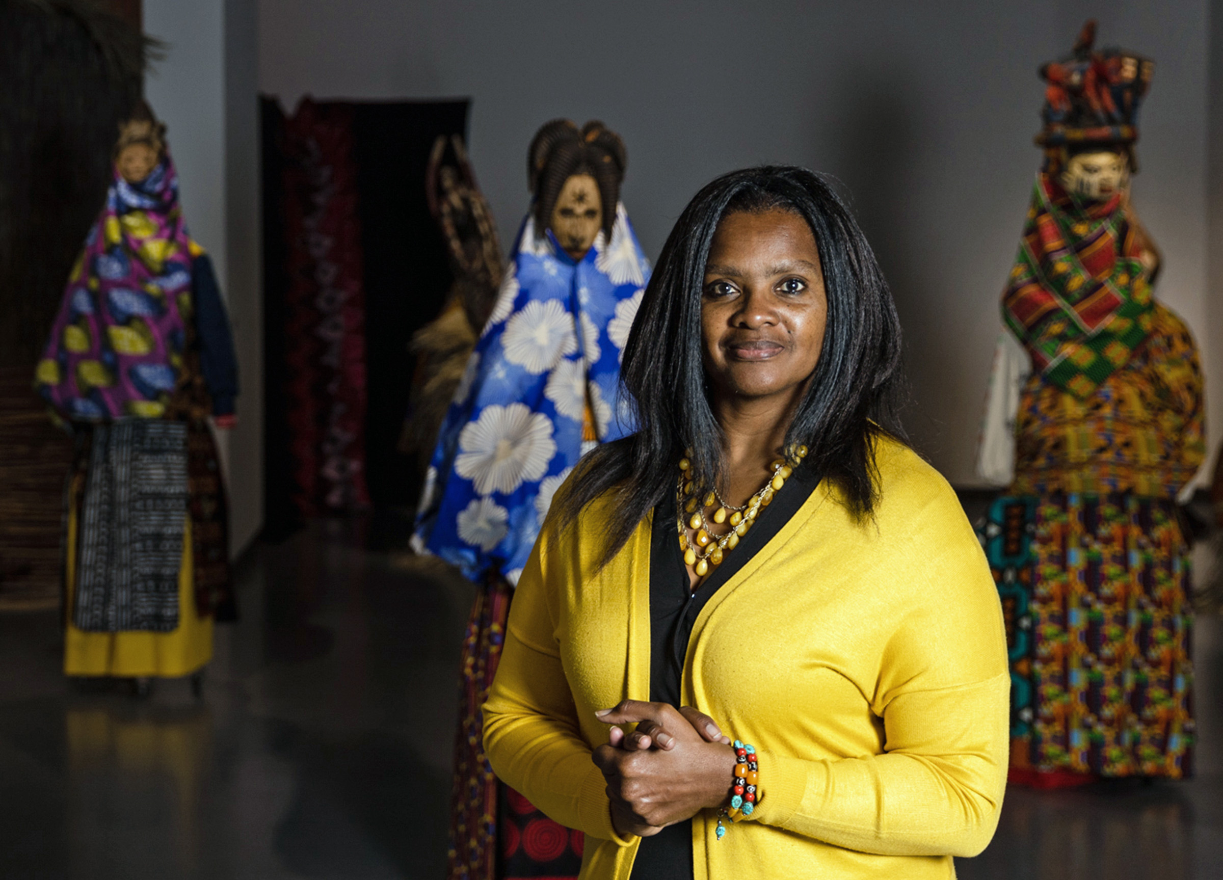 African masks and sculptures displayed in original context in 'Africa in Context' exhibition at Mesa College - Vimarsana News