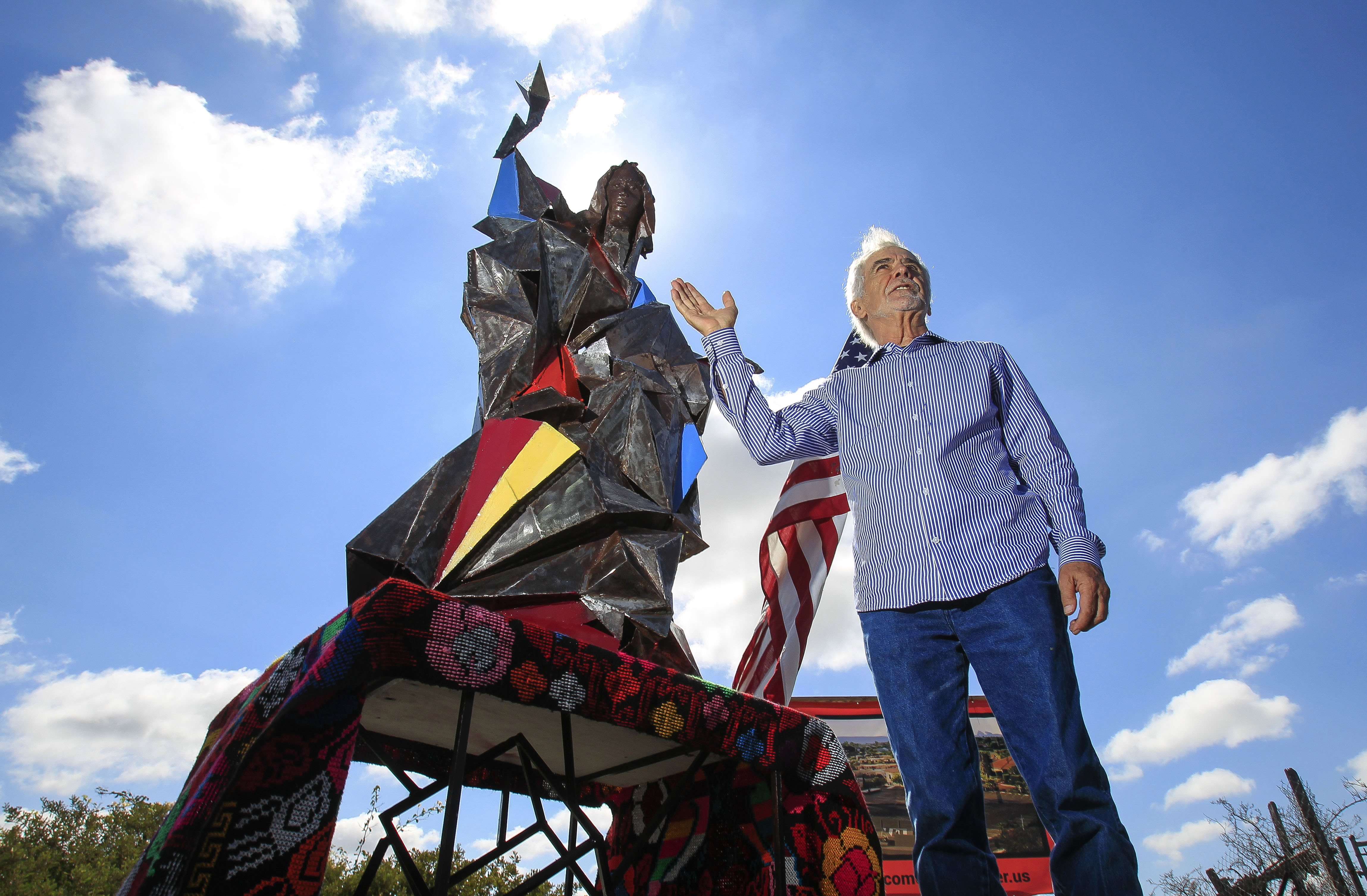 Lack of funds derails San Diego statue welcoming immigrants, refugees - Vimarsana News