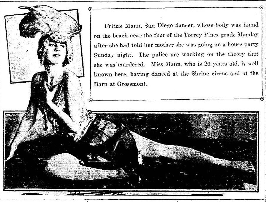 san-diego-dancers-1923-death-still-mystery - The San Diego Union-Tribune - Vimarsana News