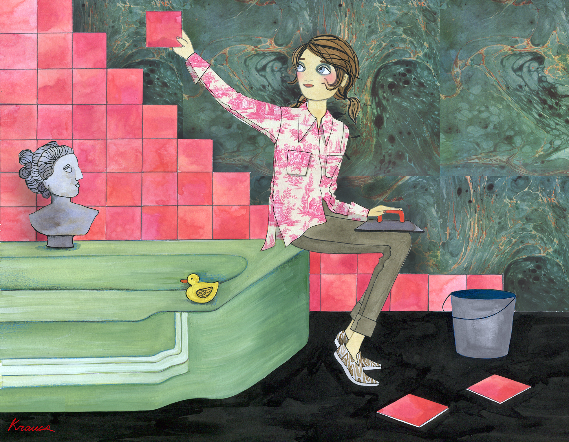 Fans of retro kitchens and bathrooms get a kick out of kitsch - Vimarsana News