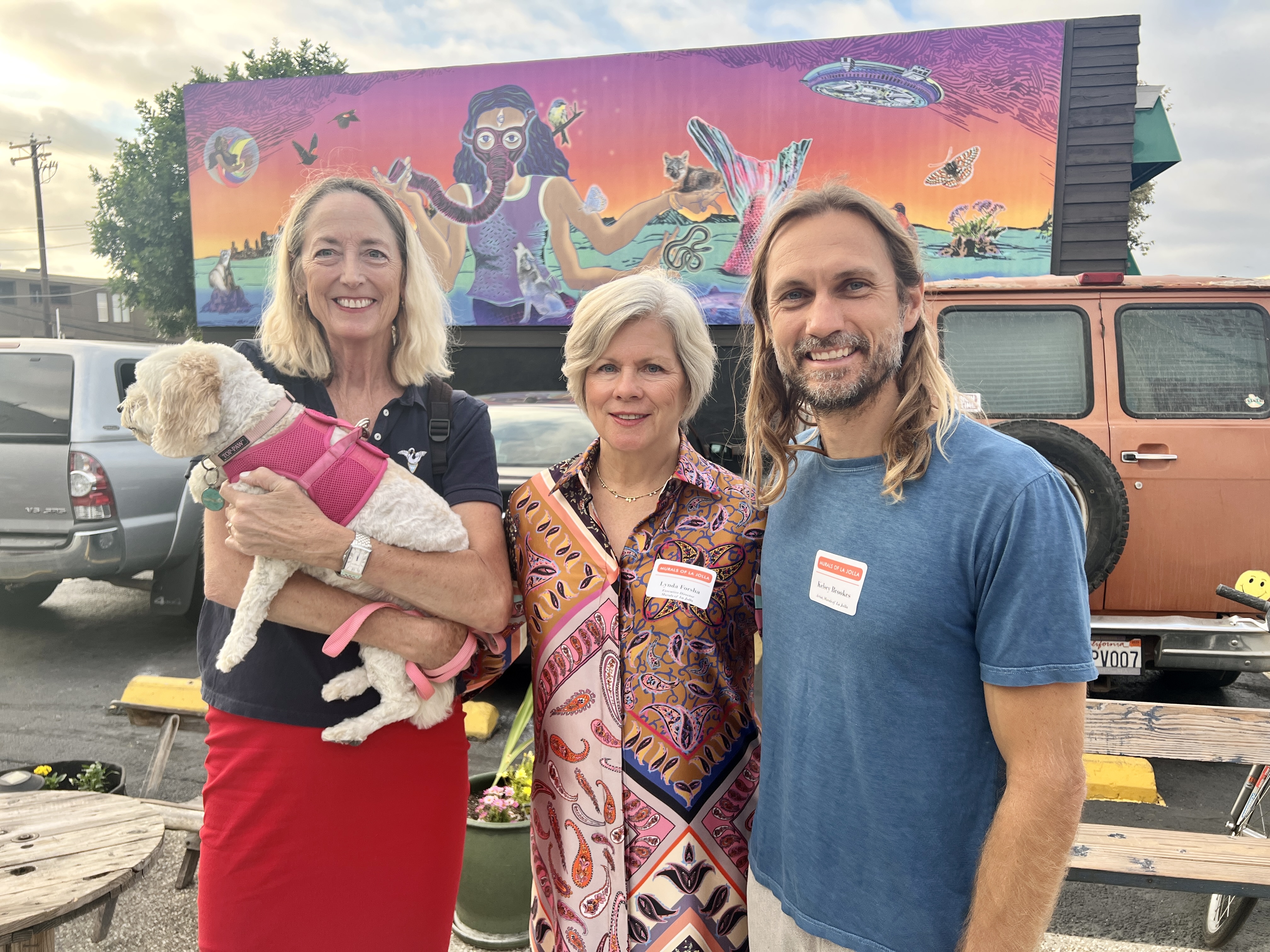 Photo gallery: Murals of La Jolla's annual Parking Lot Party draws on art appreciation - Vimarsana News