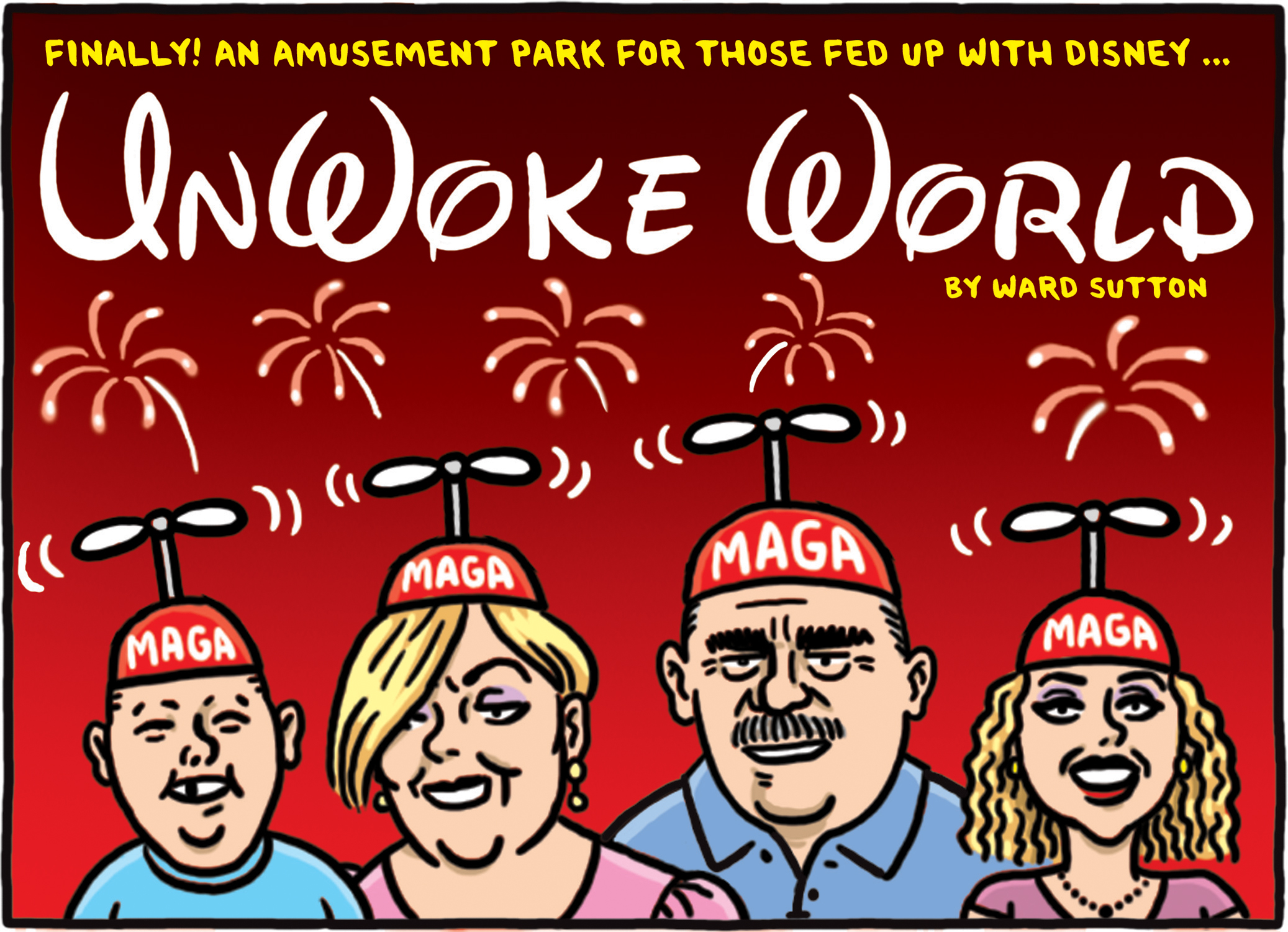 Op-Comic: Welcome to the unhappiest place on Earth - Vimarsana News