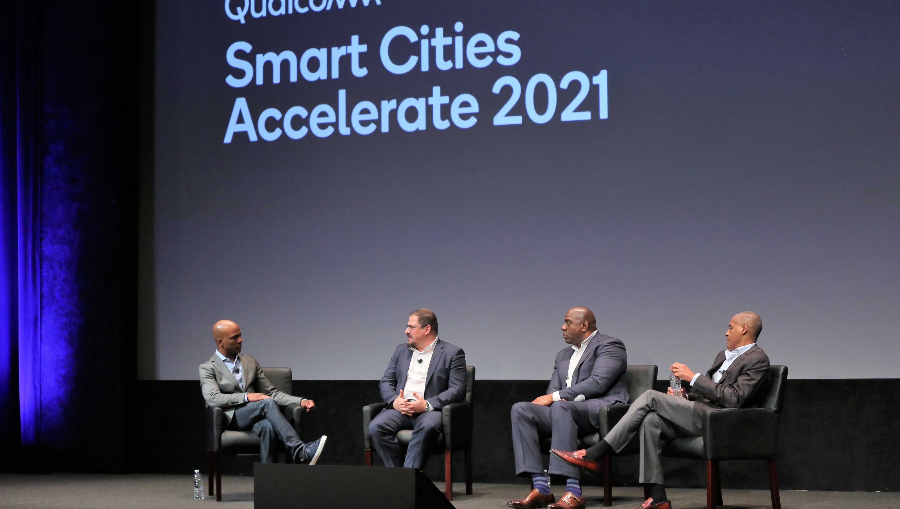 Magic Johnson sees smart tech as way to close societal gap - The San Diego Union-Tribune - Vimarsana News