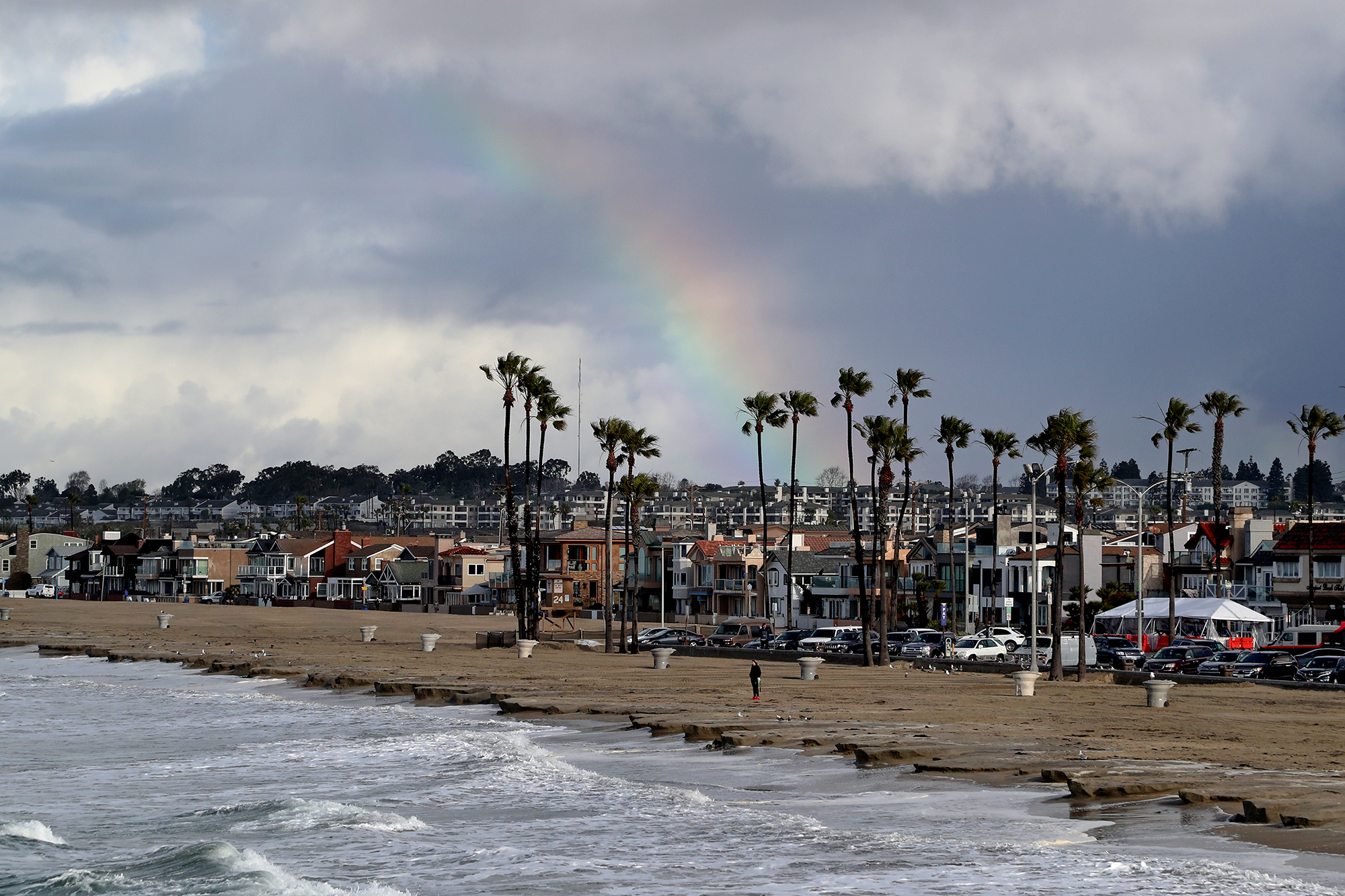 No major issues in beach cities reported as Orange County welcomes winter rains - Vimarsana News