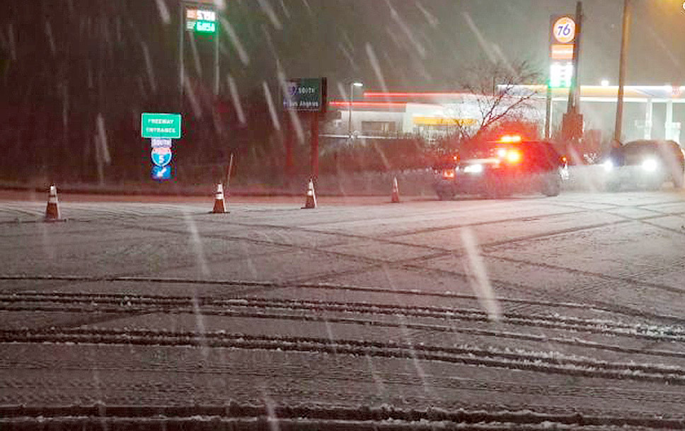 What California roads and freeways are closed by winter storm? - Vimarsana News