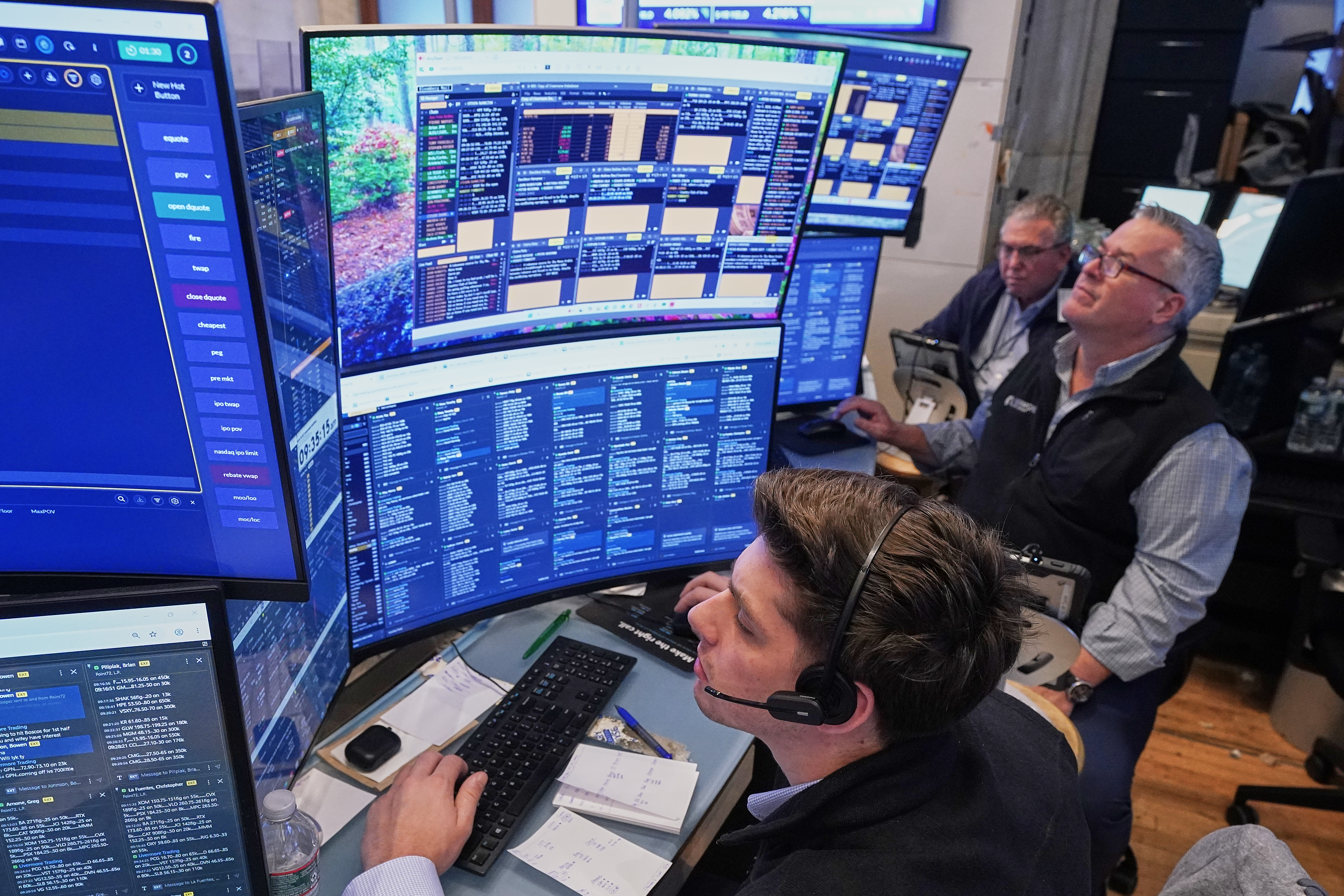 Stocks jump to their best day in 2 months on hopes for a deal to get crude flowing globally again