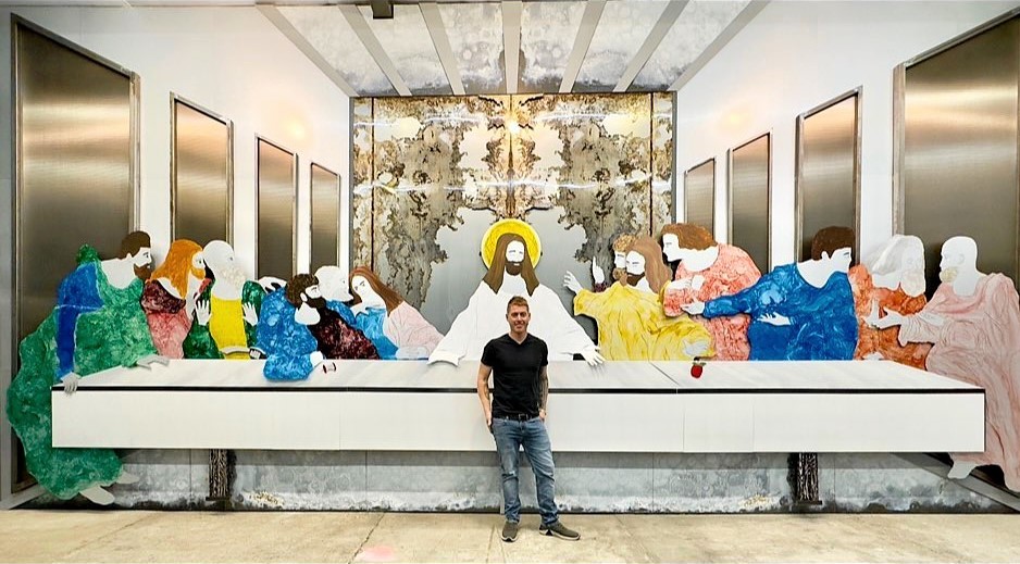 Column: Artist creates his version of the 'Last Supper' in steel - Vimarsana News