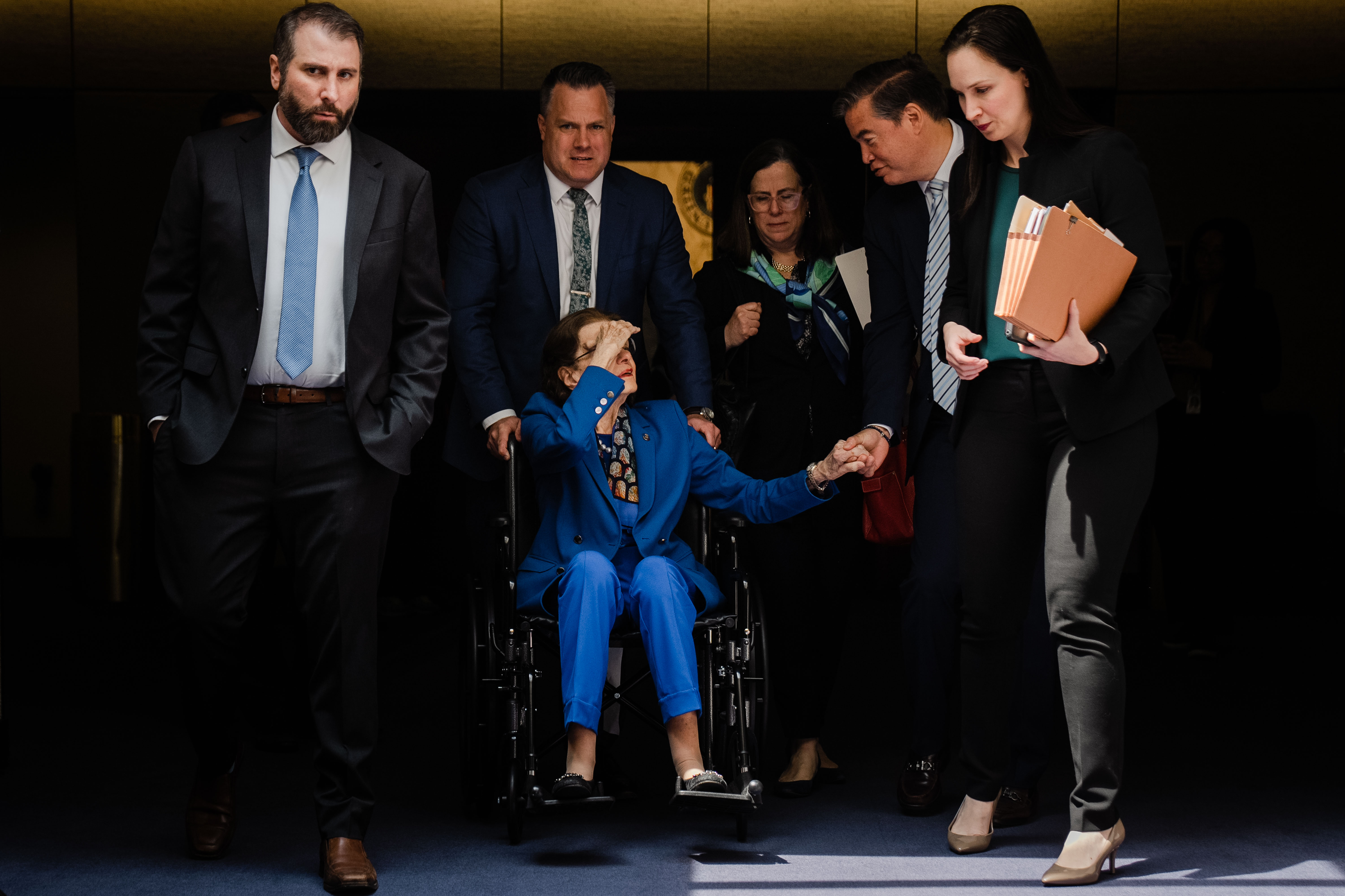 Feinstein, still recovering, is spending Senate break in D.C. - Vimarsana News