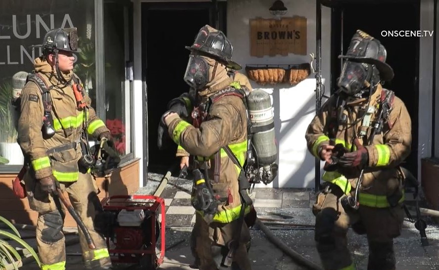 Fire damages North Park wellness studio and barber shop - Vimarsana News
