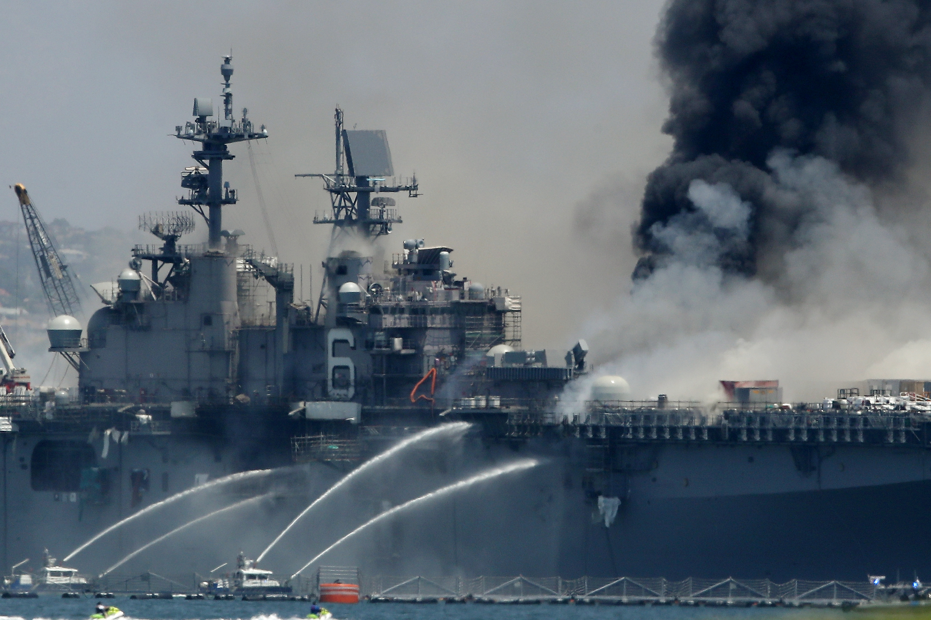 Sailor accused of starting Bonhomme Richard fire due in court for the first time Monday - Vimarsana News