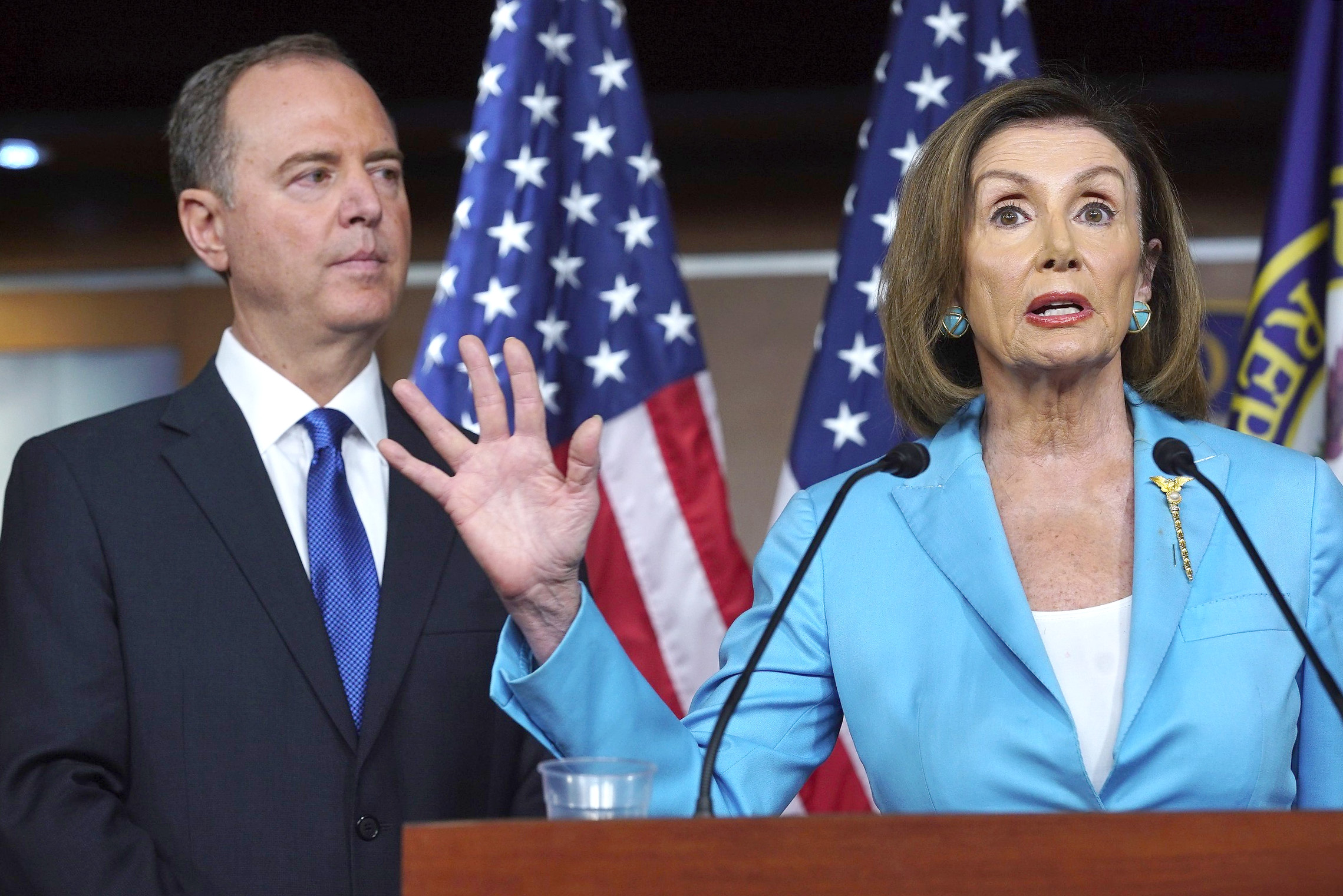 New Trump impeachment book details Schiff's role rallying Pelosi - Vimarsana News