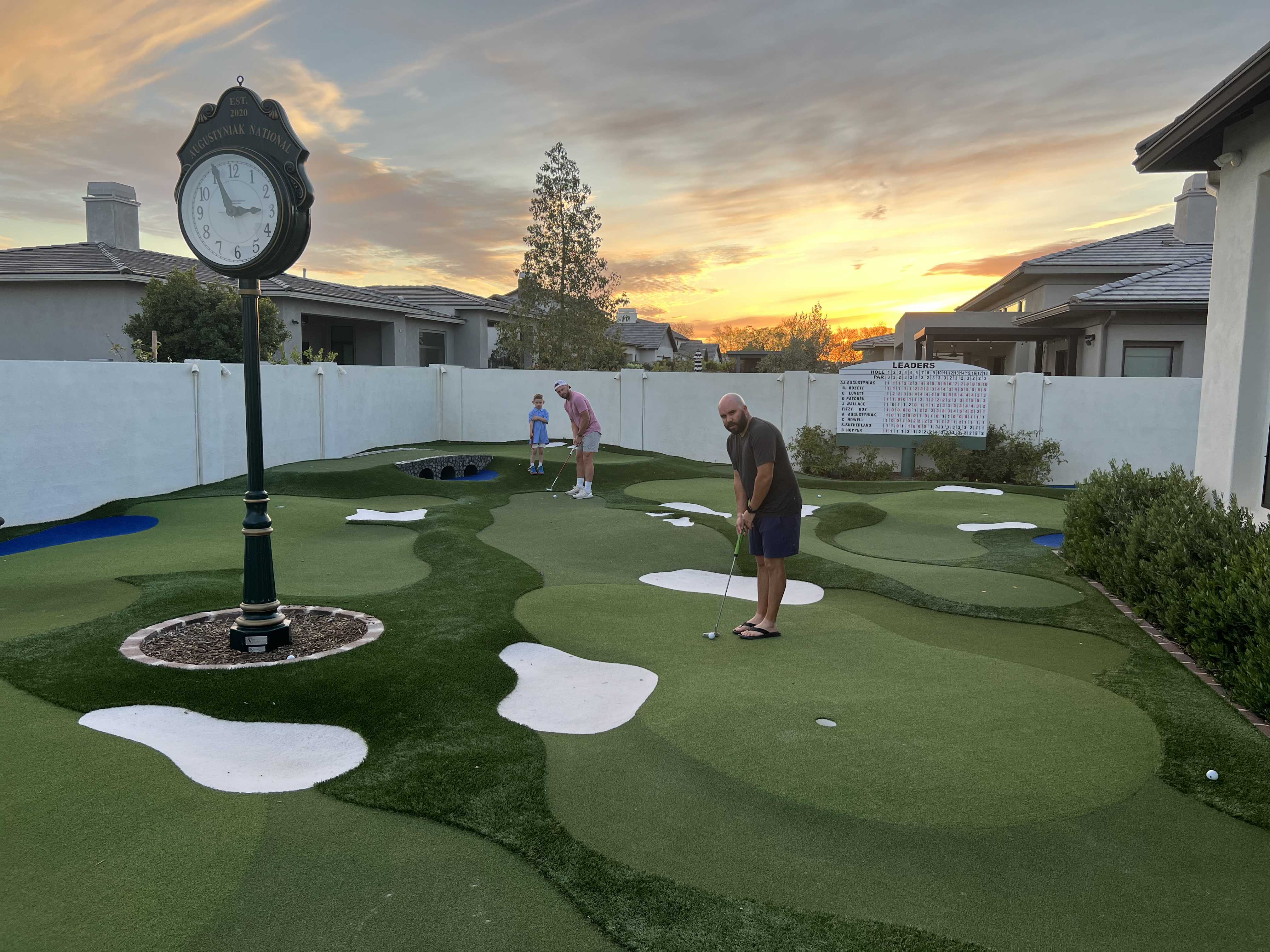 Backyard Nine: Golf fans recreate Augusta National at home - The San Diego Union-Tribune - Vimarsana News