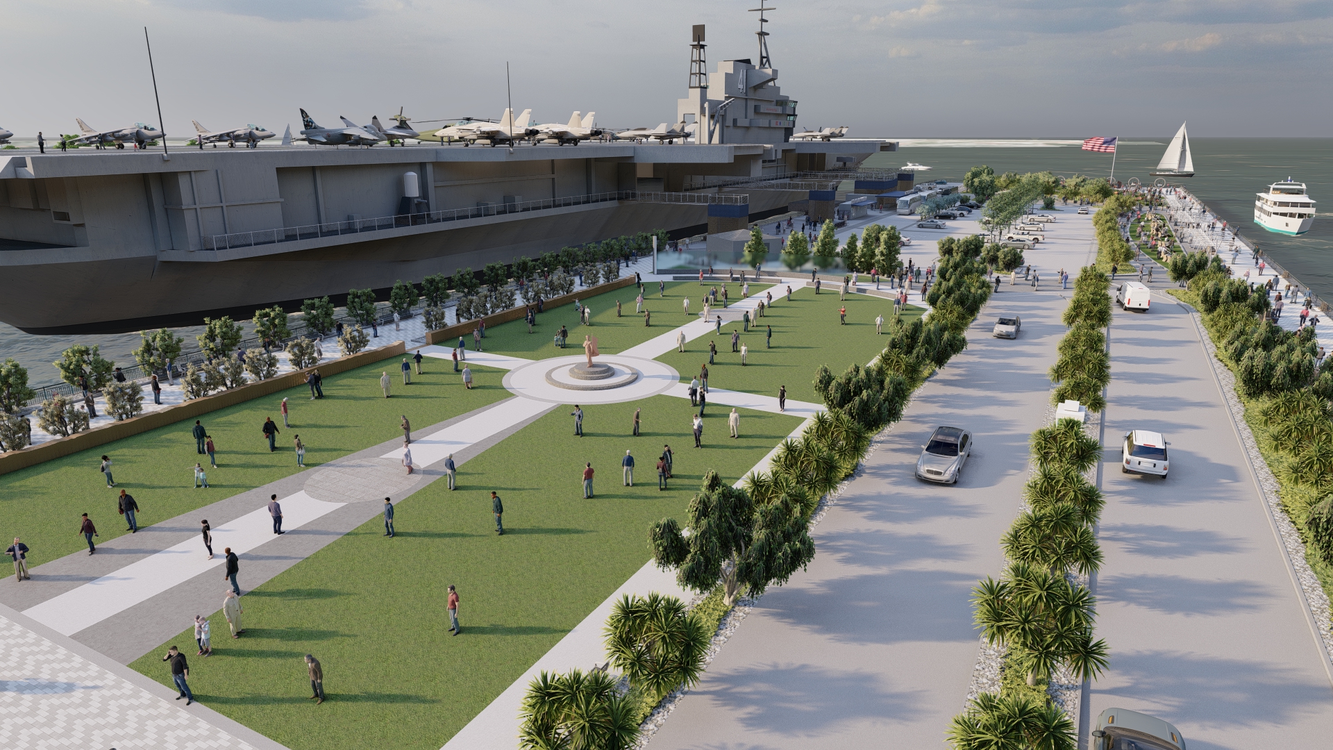 USS Midway's promised waterfront park to finally break ground - The San Diego Union-Tribune - Vimarsana News