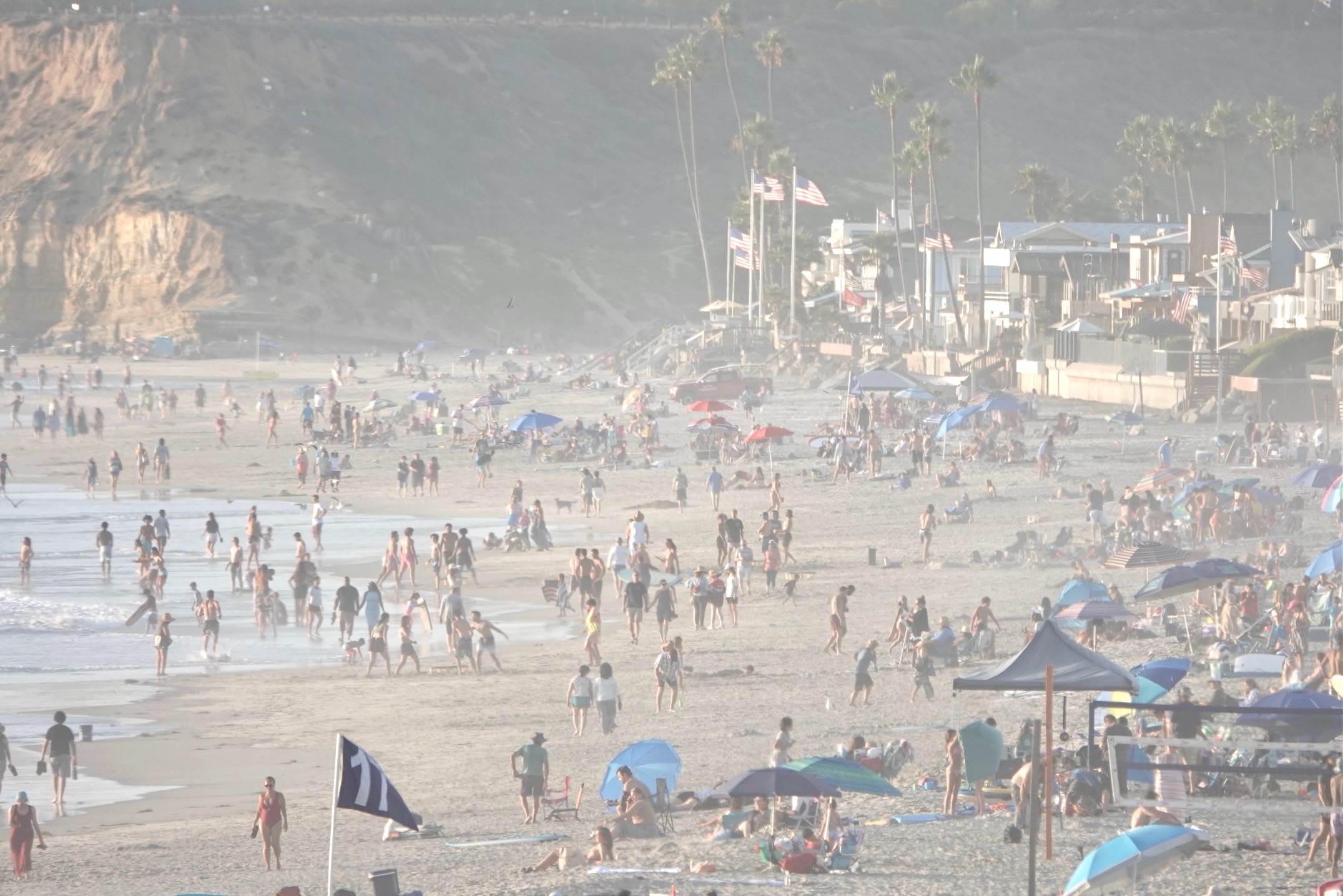 Like the lid on a cooking pot, a thick layer of hot air is hanging over San Diego County - Vimarsana News