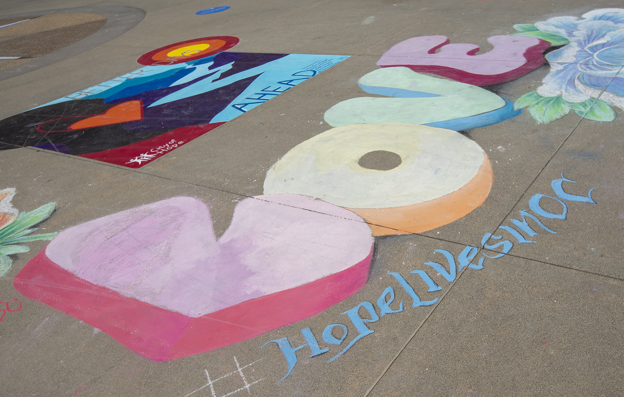 'Hope lives' as artists create optimistic street art in various parts of Orange County - Vimarsana News