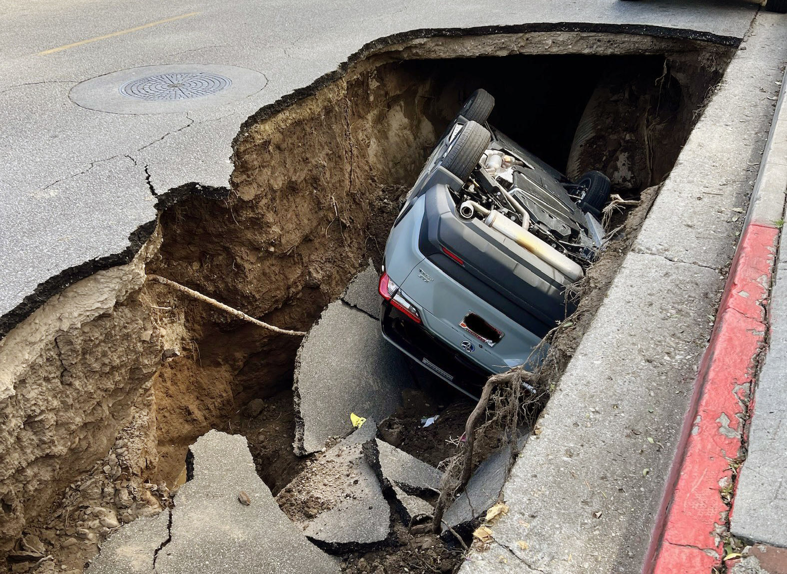 Sinkholes crop up across SoCal after storms batter region - Vimarsana News