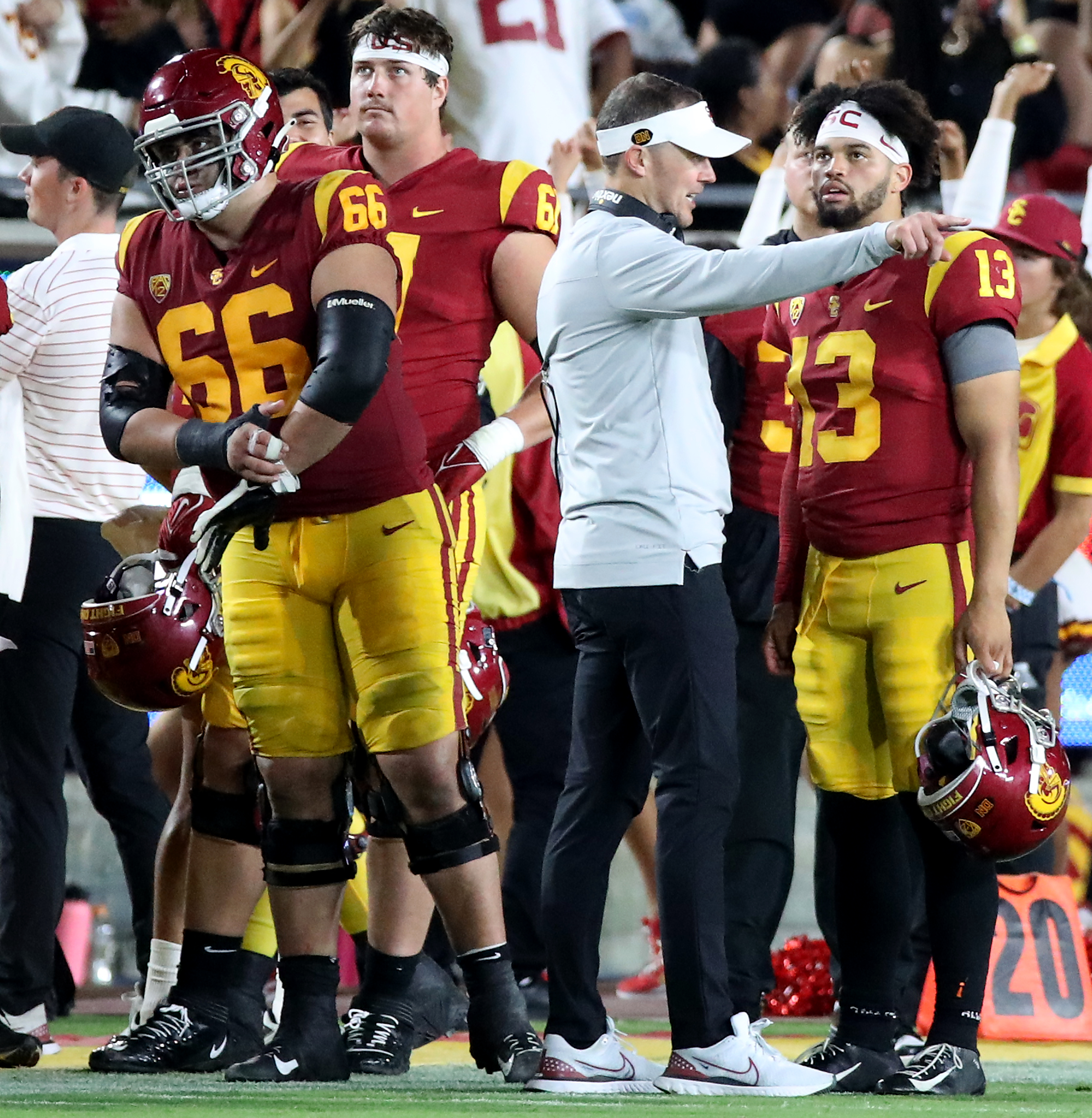 column: usc star caleb williams rebounded against arizona state. is he ready for bigger tests?