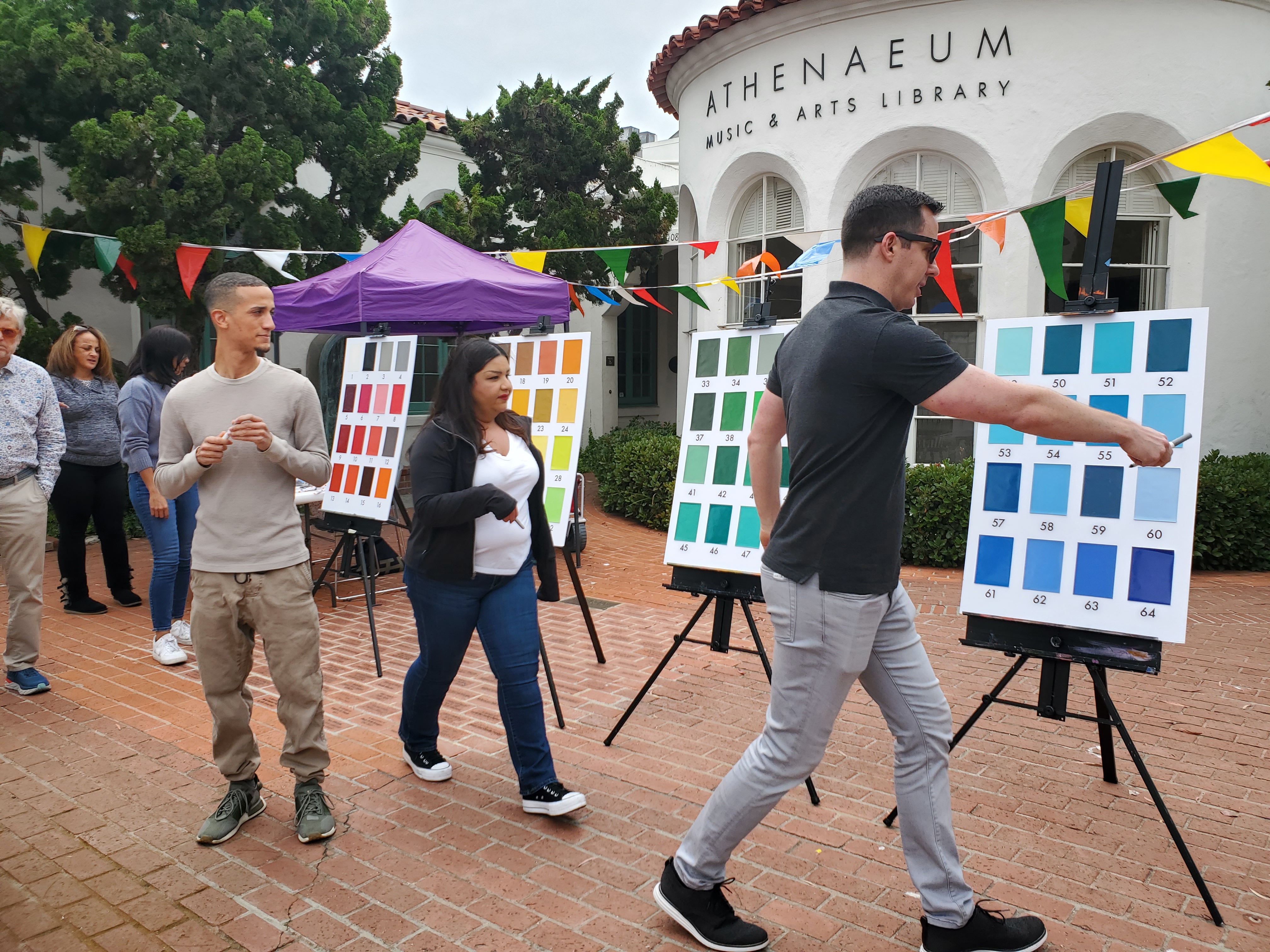 La Jolla News Nuggets: Colors for revamped mural; Light awards; budget revise; penguins' opening date; more - Vimarsana News