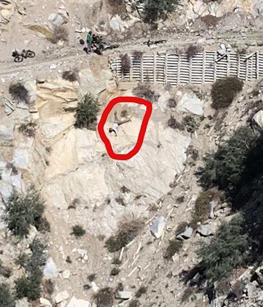 Mountain biker rescued hanging head-first off a cliff on Mt. Wilson in Angeles National Forest - Vimarsana News