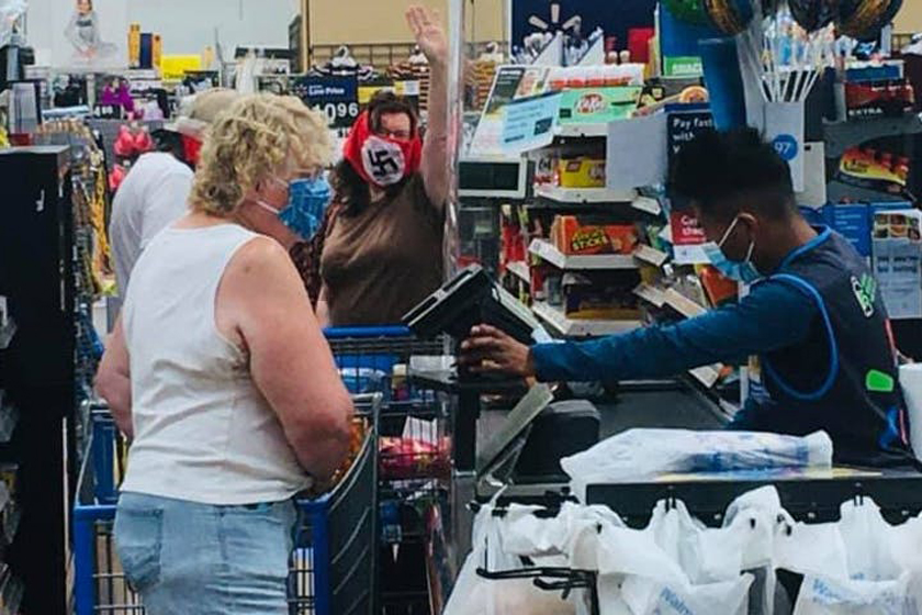 Couple wear swastika masks in Minnesota Walmart - Vimarsana News