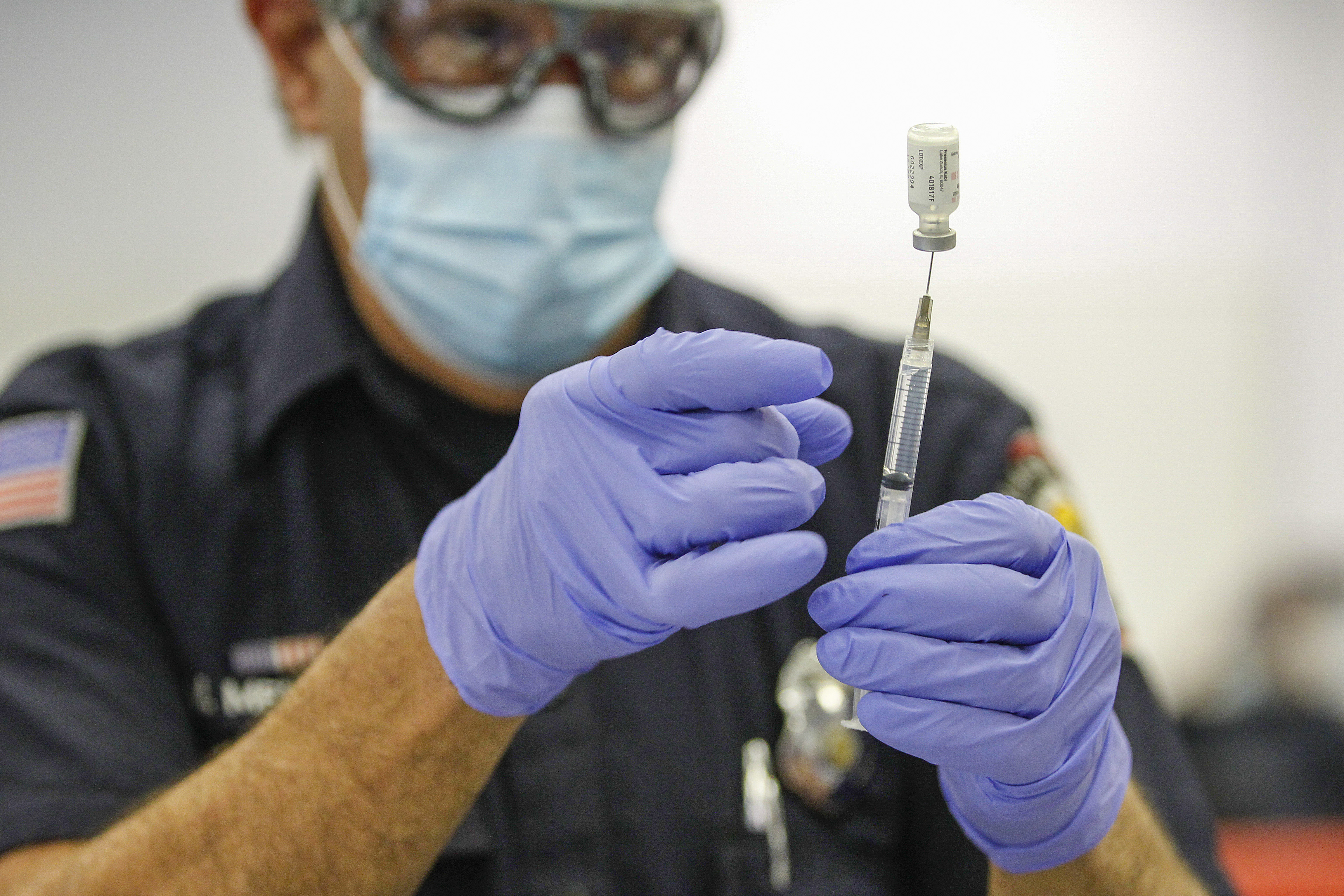 Police leaders want the COVID-19 vaccine now, but county points to low supply - Vimarsana News