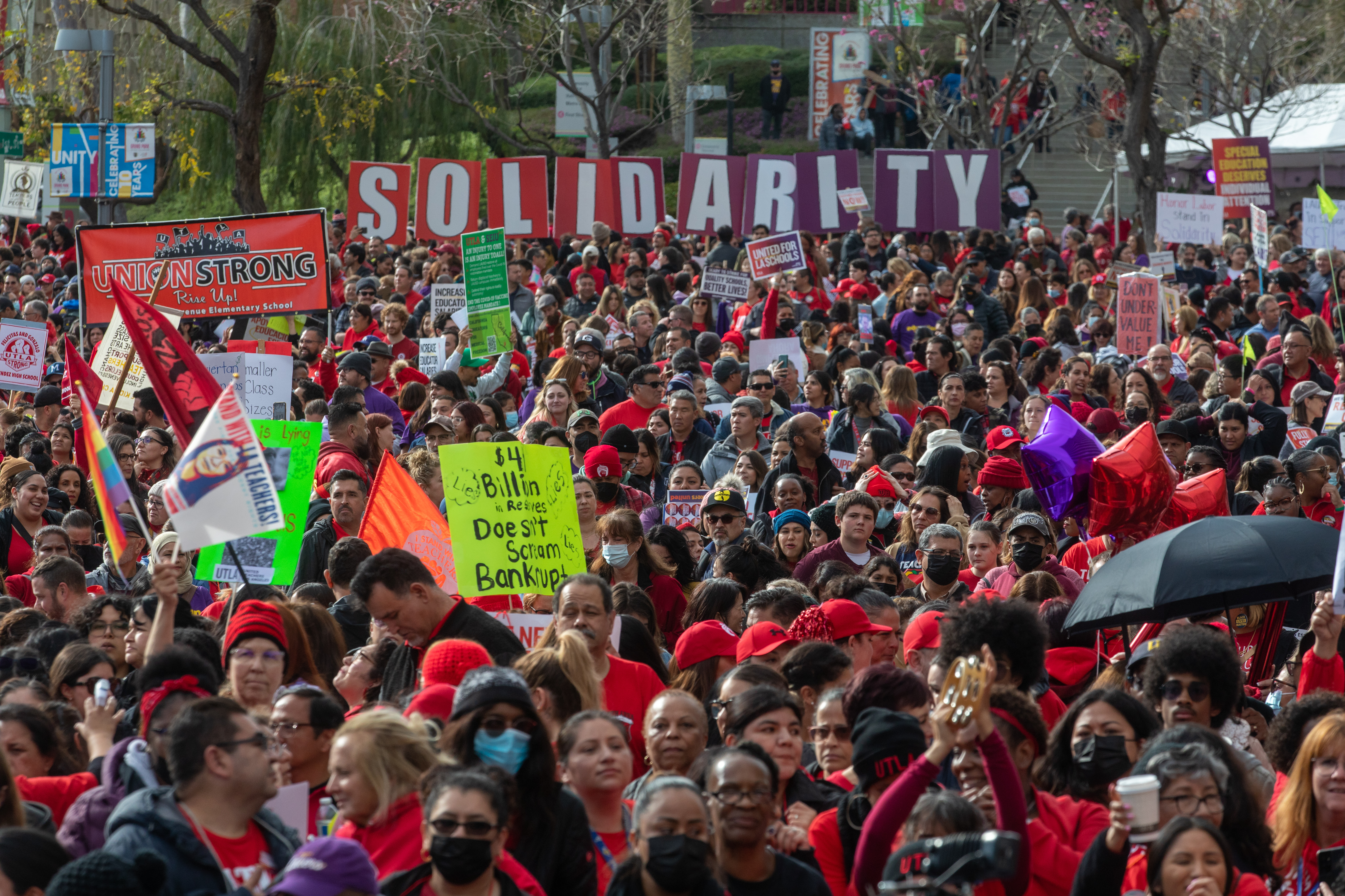 LAUSD special education assistants to strike for wages, respect - Vimarsana News