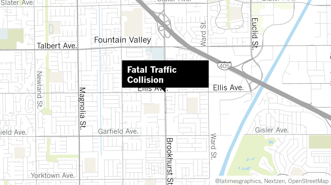 Huntington Beach pedestrian killed while crossing street in Fountain Valley - Vimarsana News