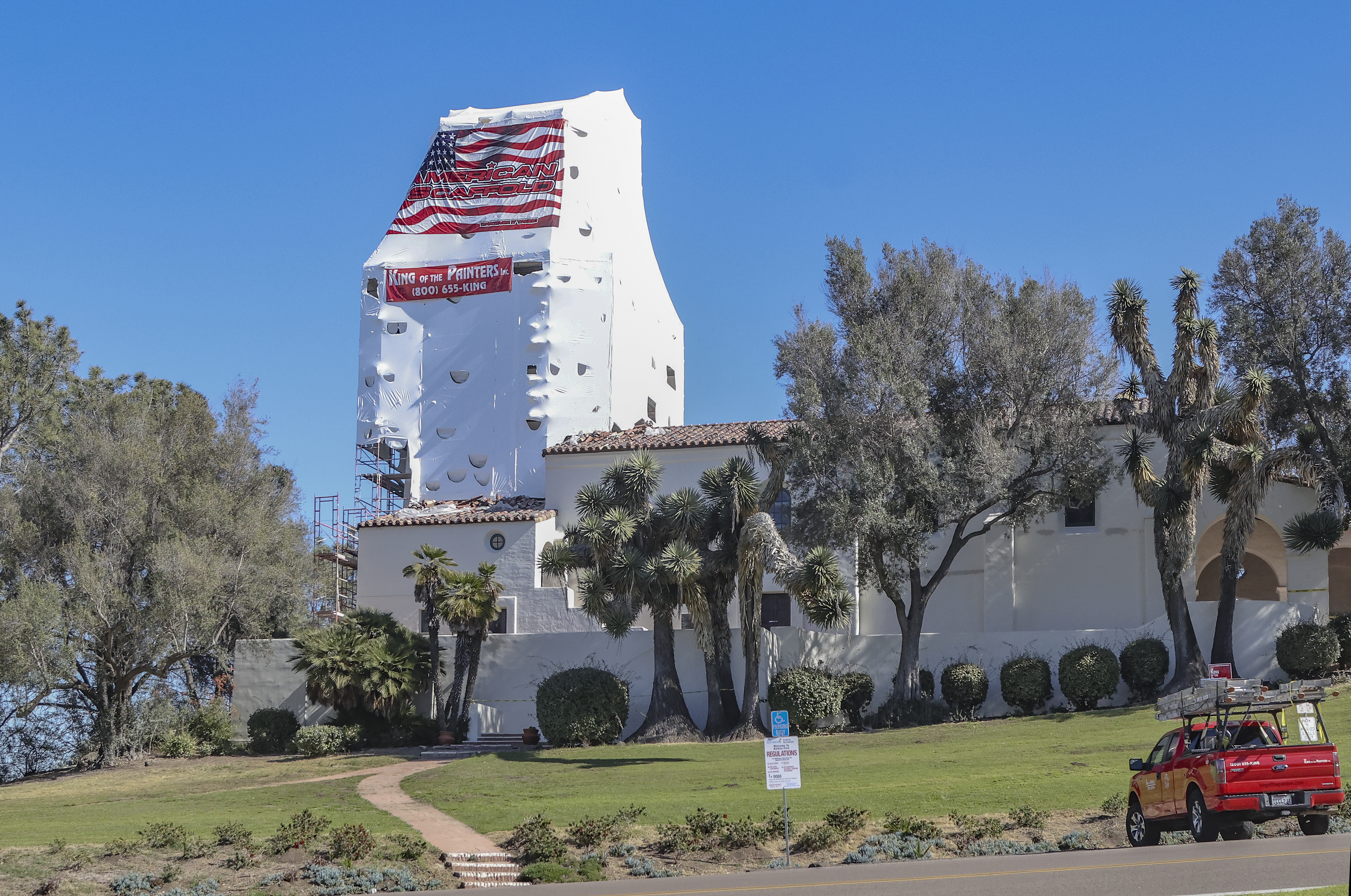 Iconic tower of Presidio Park's Serra Museum getting major facelift - Vimarsana News