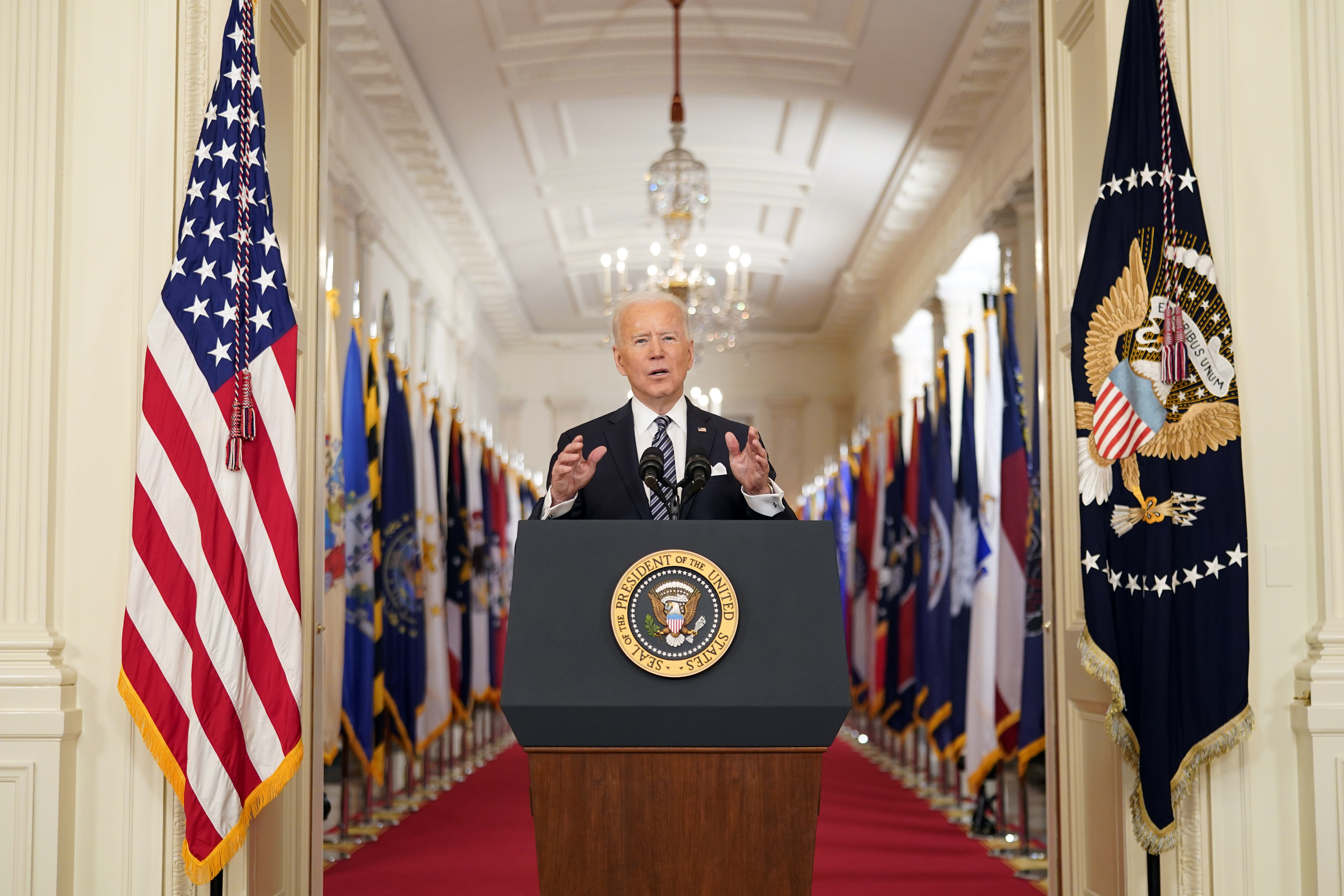 Column: 100 days in, Biden wins support by not being Trump - Vimarsana News