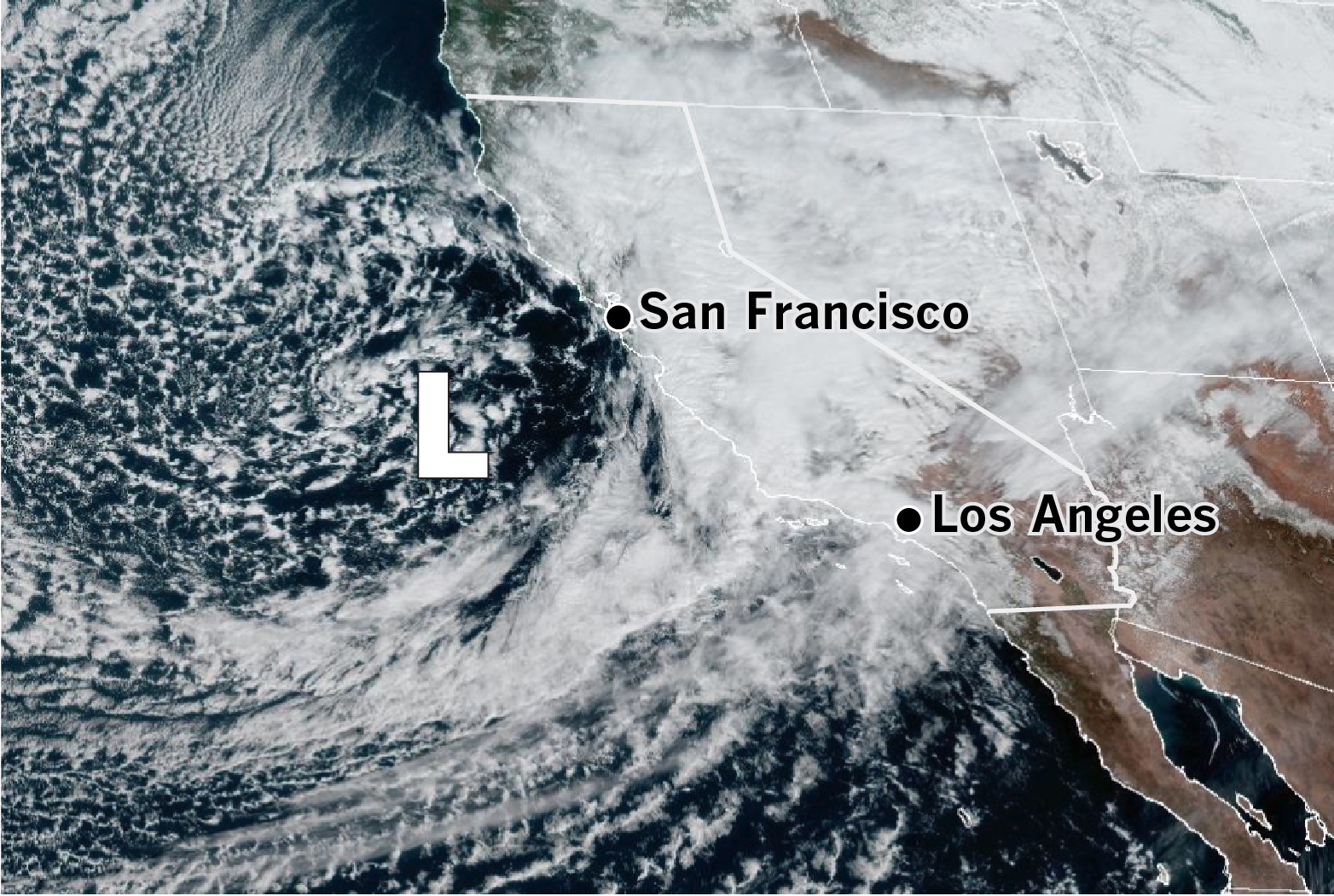 Thundersnow hits Southern California — and more could be on the way - Vimarsana News
