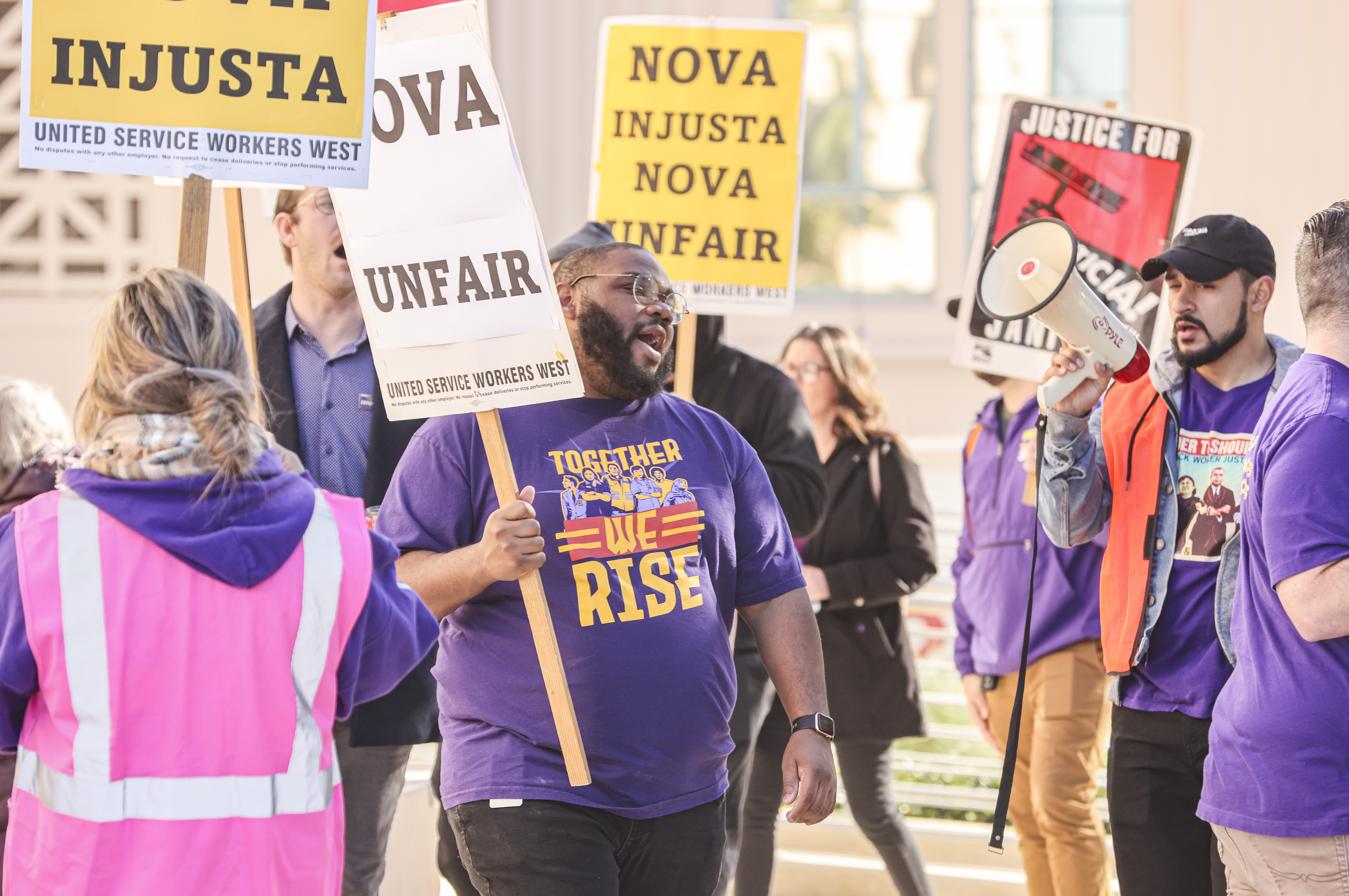 Janitors and home care workers rally for better pay, labor protections - Vimarsana News