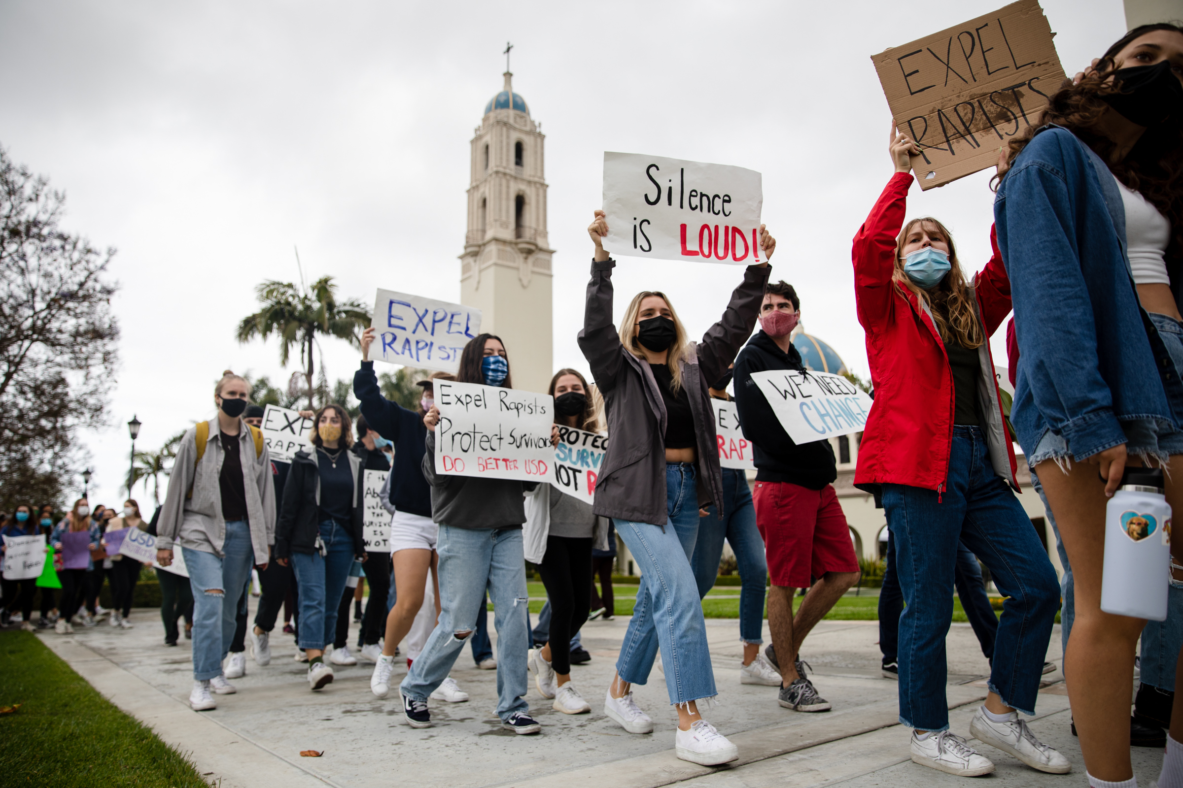USD students protest lenient punishments for campus sexual assaults - Vimarsana News