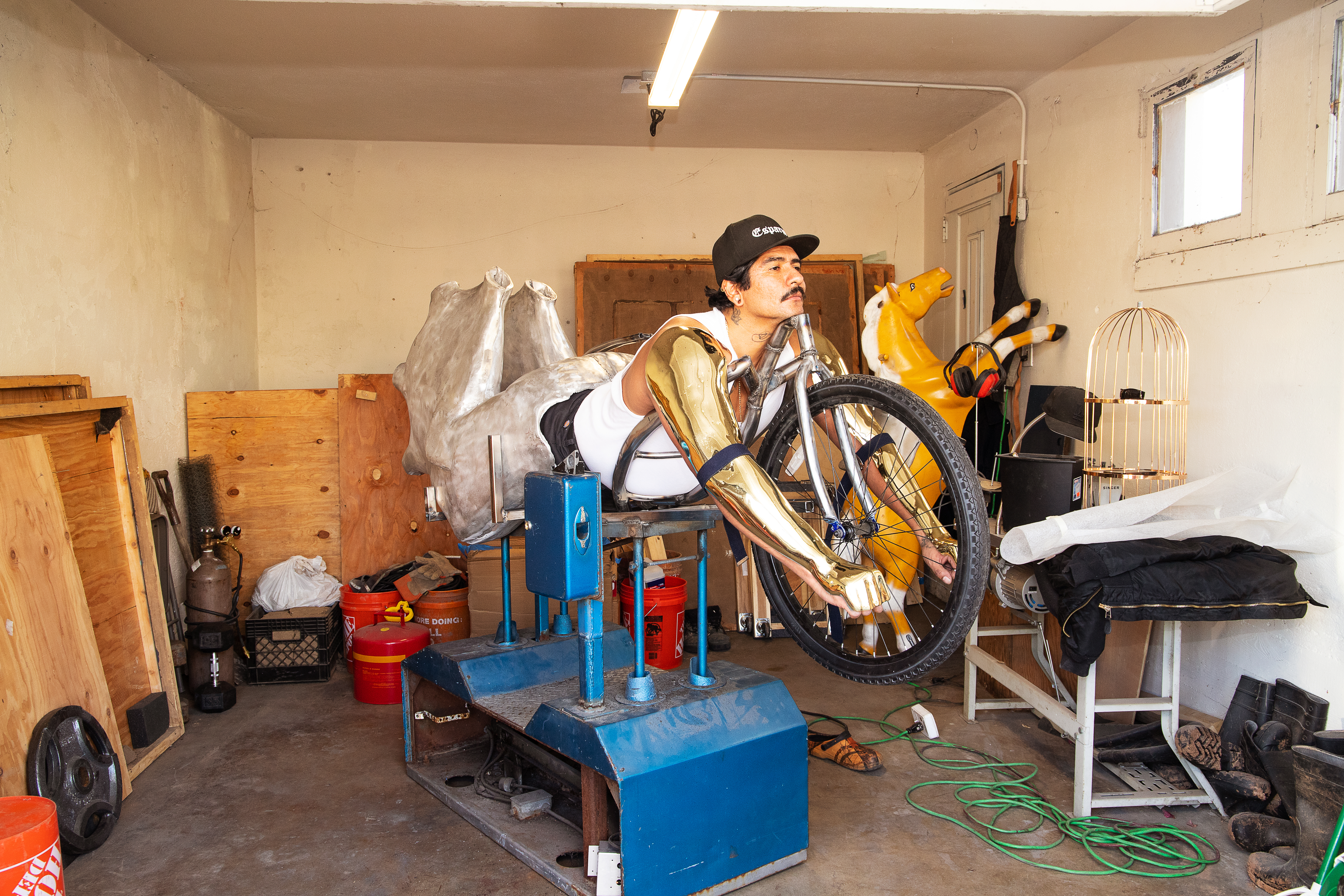 How rafa esparza became a lowrider cyborg at Art Basel Miami - Vimarsana News