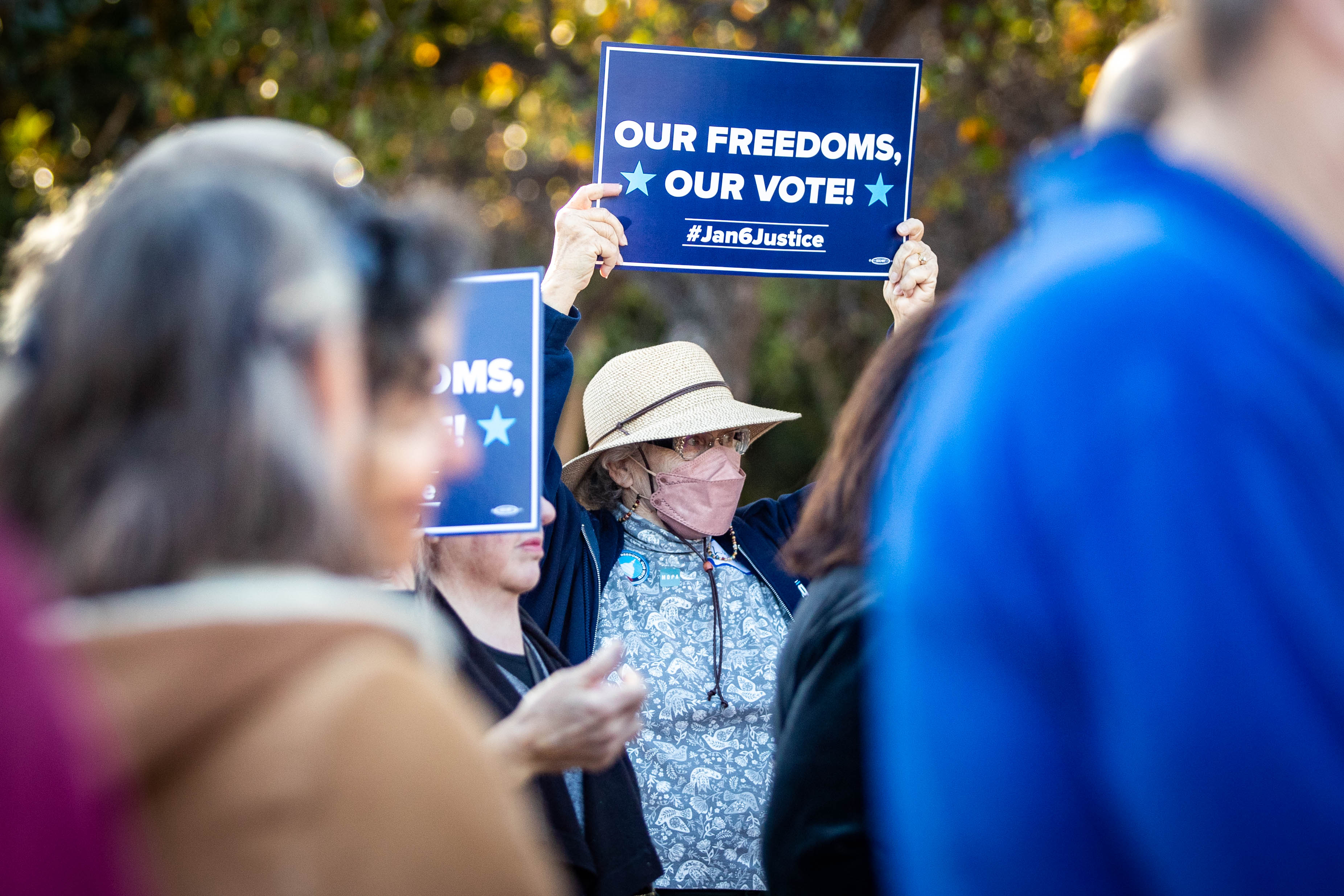 San Diegans warn 'democracy still in danger' two years after Capitol breach - Vimarsana News