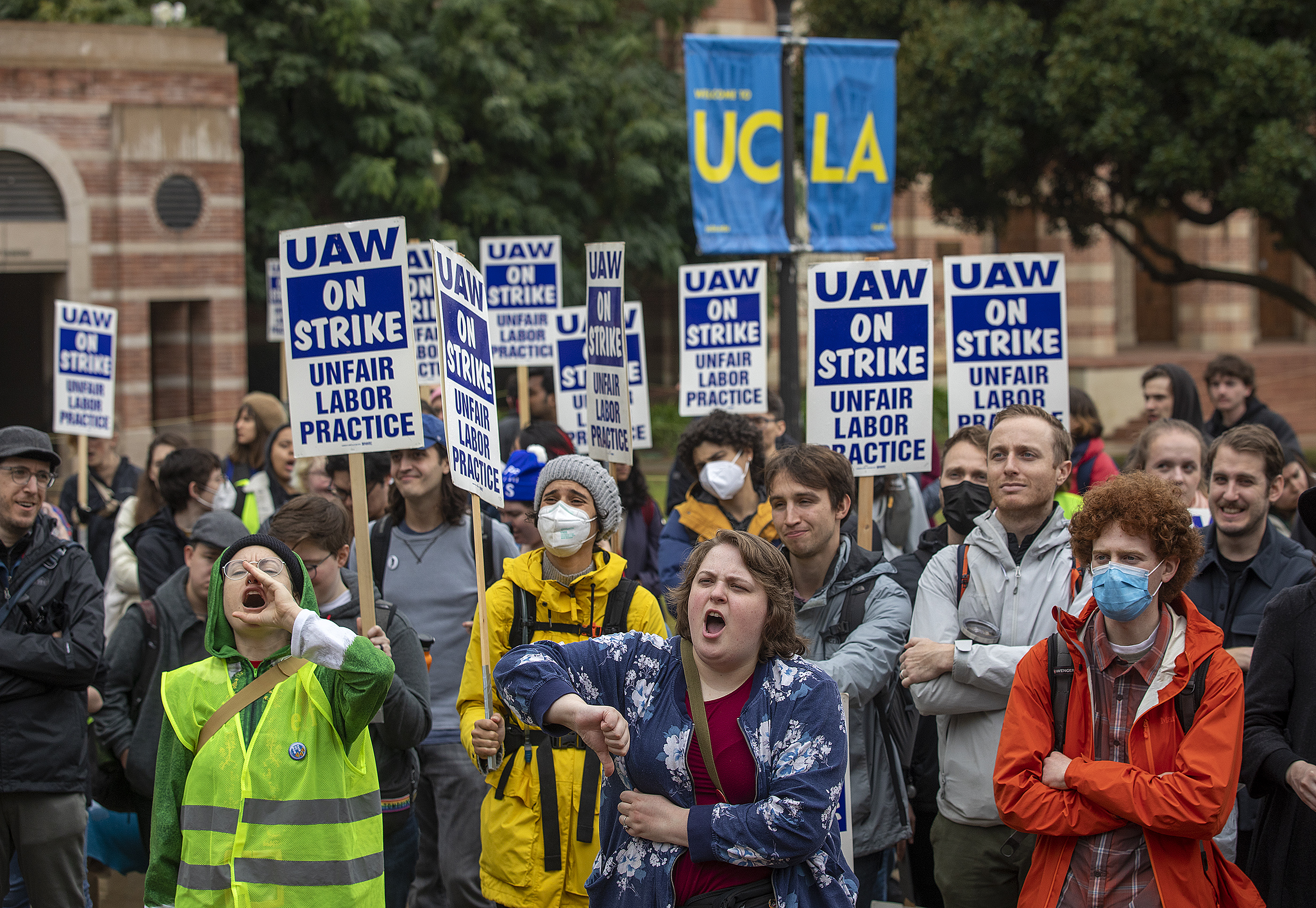 Dissension among striking UC union members over tentative pact - Vimarsana News