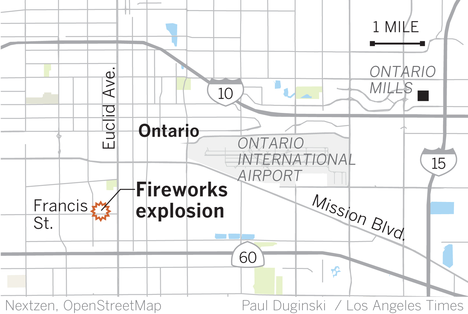 Two bodies at Ontario fireworks explosion tentatively identified, 100 homes still evacuated - Vimarsana News