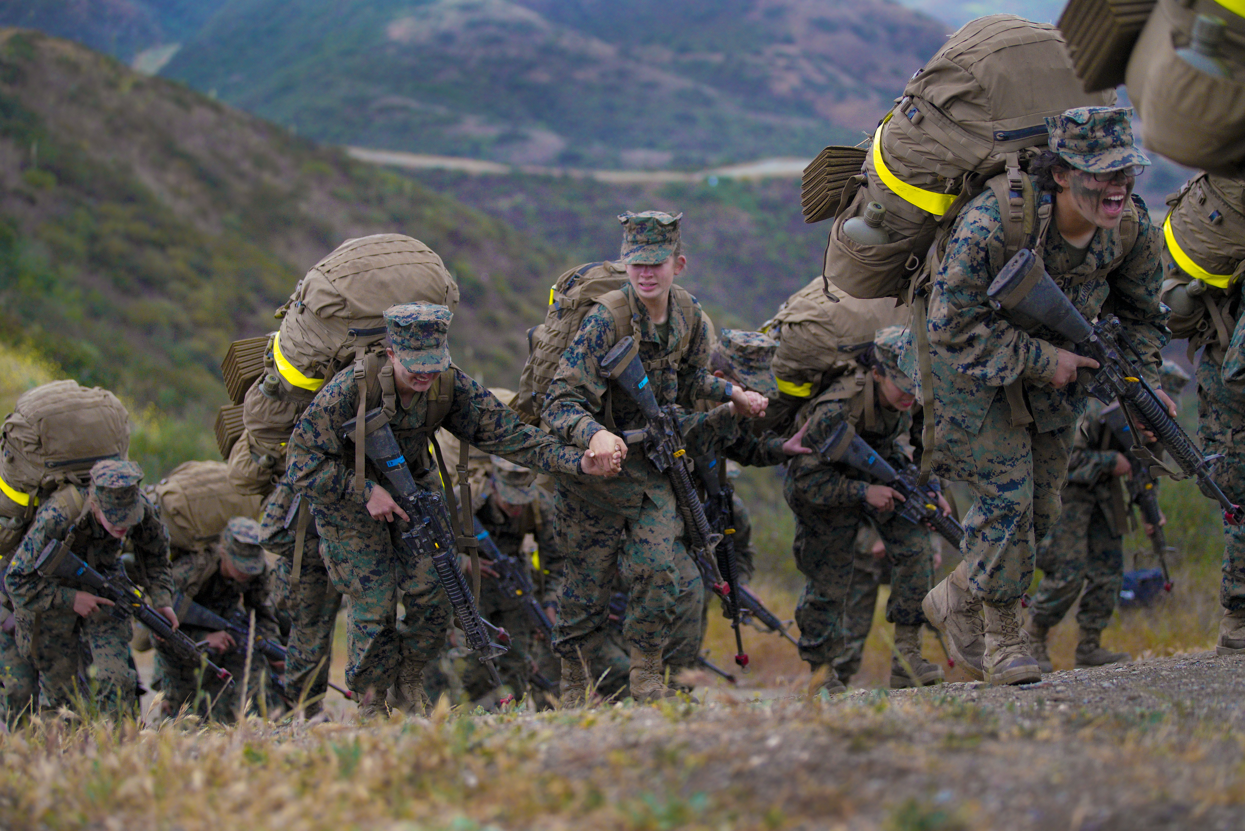First San Diego all-female recruit platoon completes Marine boot camp 'Crucible' - Vimarsana News