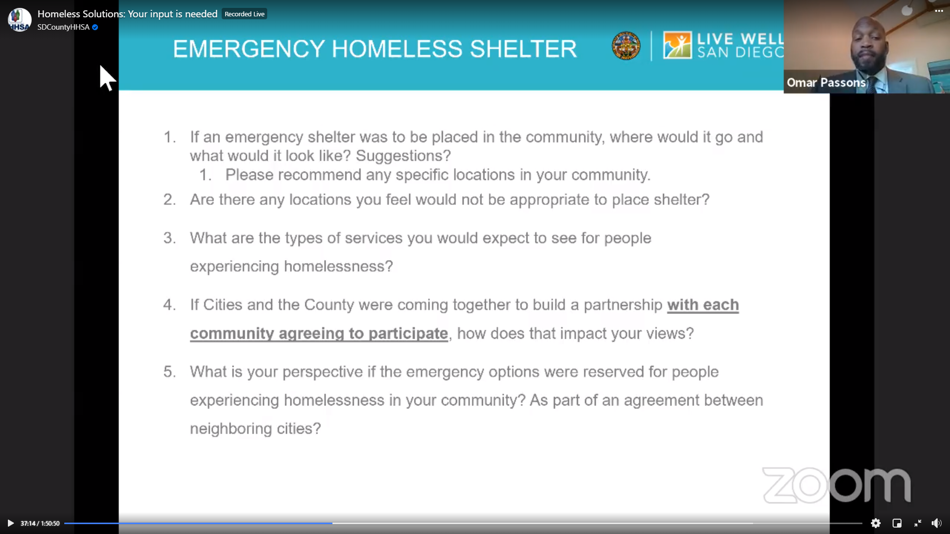 Online forums seek input on shelters, services in unincorporated area - Vimarsana News