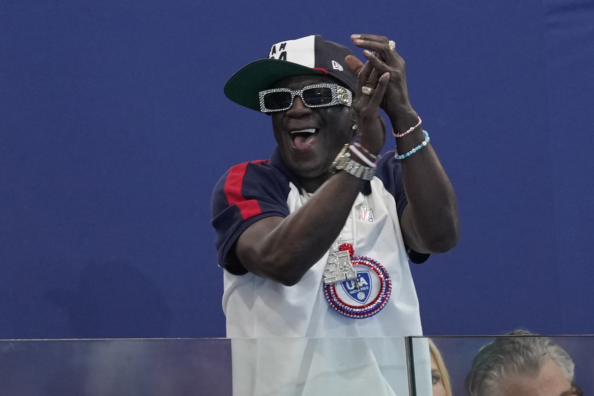 Flavor Flav wants to make a bronze clock necklace for Jordan Chiles, whose heart is a bit broken