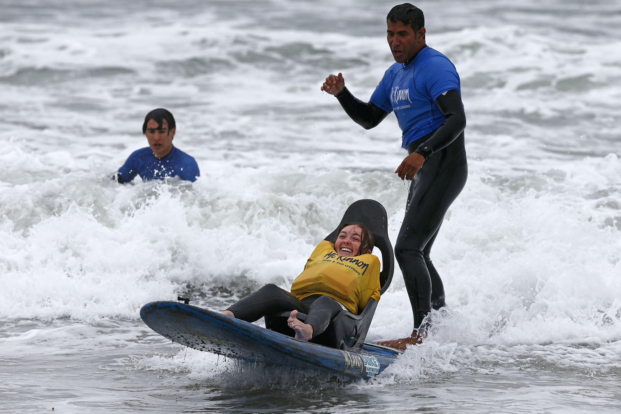 'Chair board' debuts in Huntington Beach adaptive surfing program - Vimarsana News